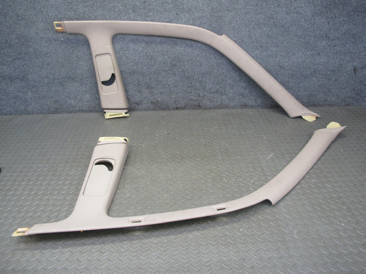95-97 Lexus UCF20L LS400 Set of 2 Interior A B Pillar Window Frame Trim OEM