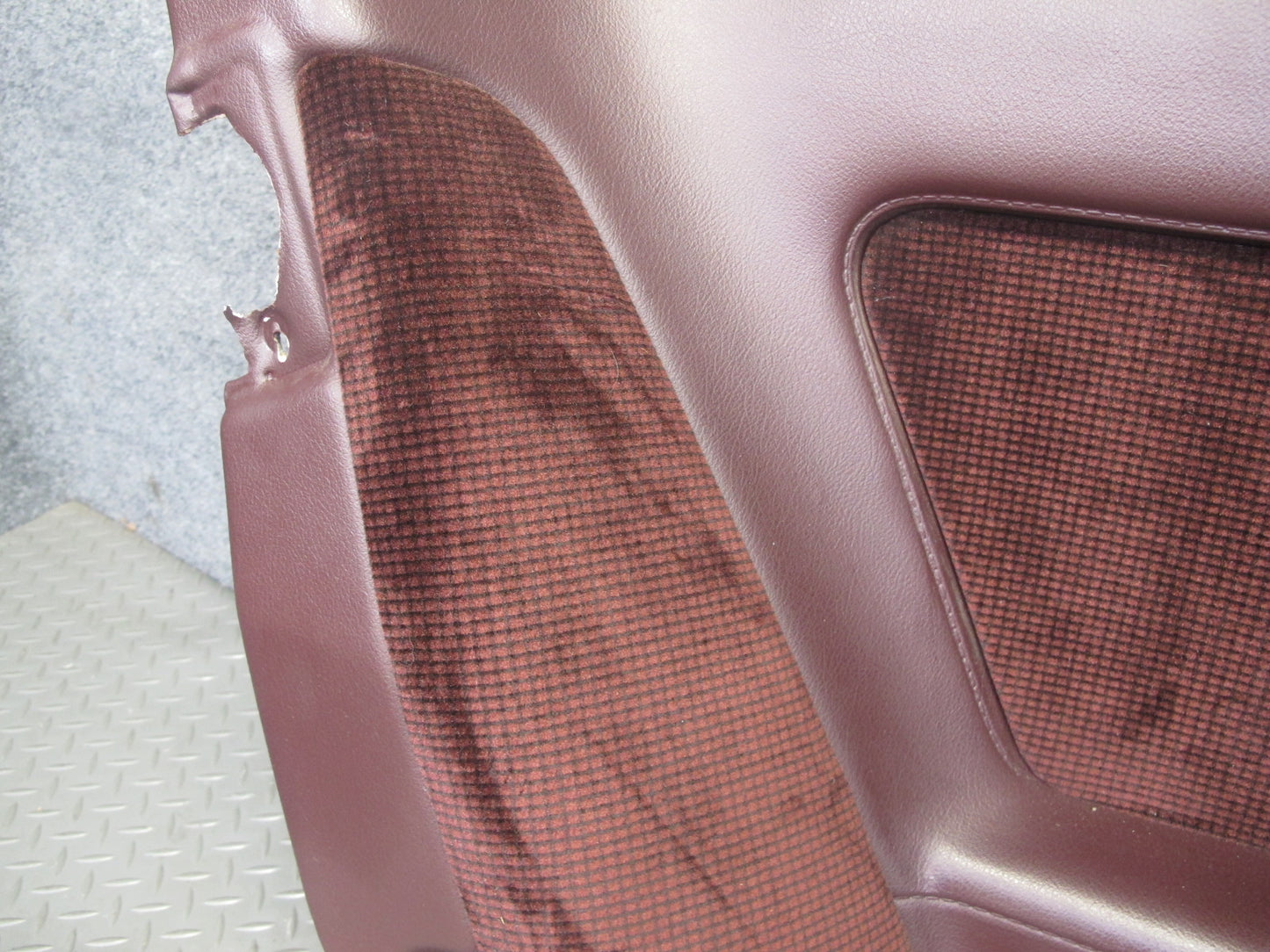 86-92 Toyota Supra MK3 Rear Quarter Interior Trim Cover Panel Set Maroon OEM