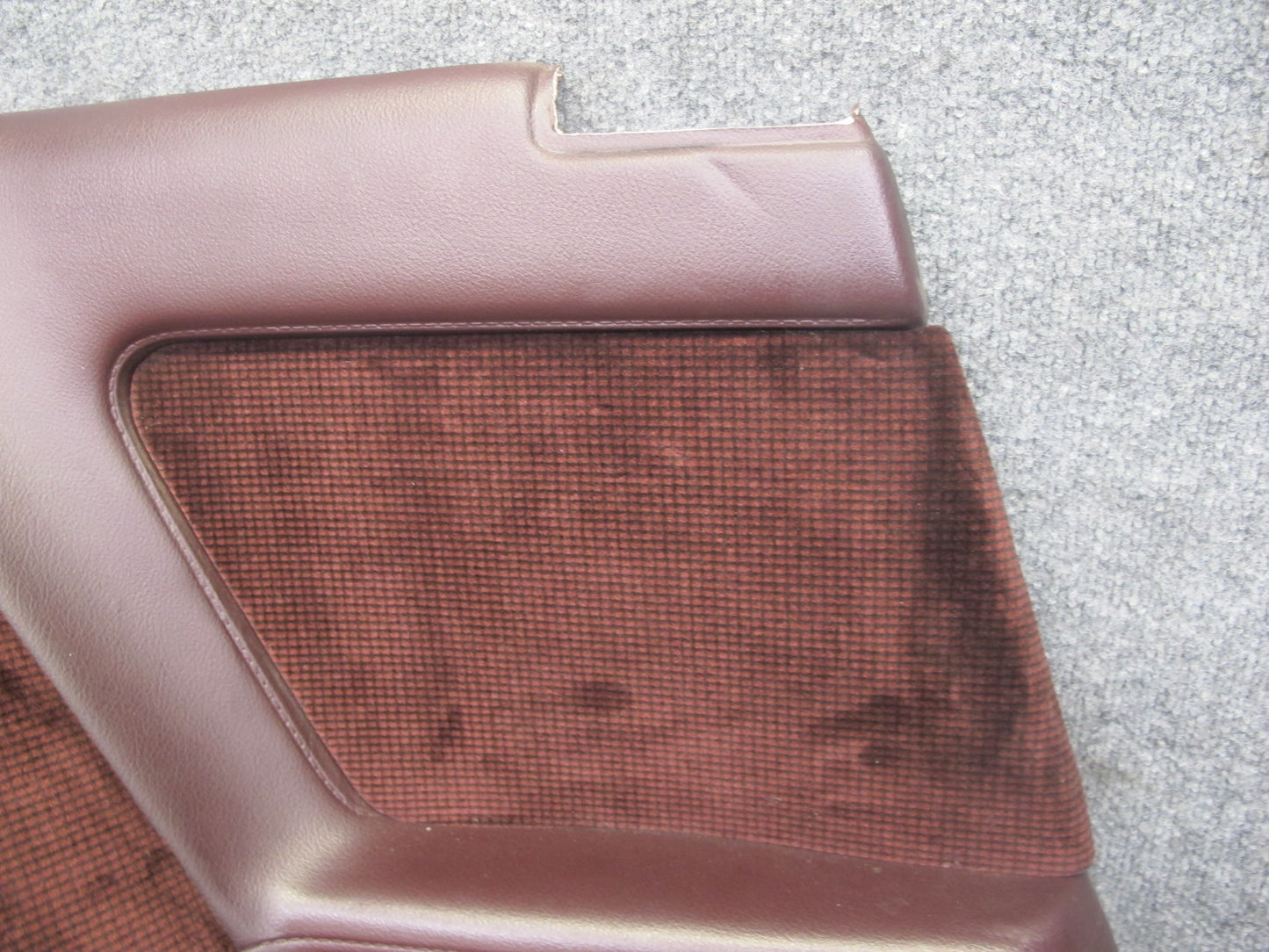 86-92 Toyota Supra MK3 Rear Quarter Interior Trim Cover Panel Set Maroon OEM