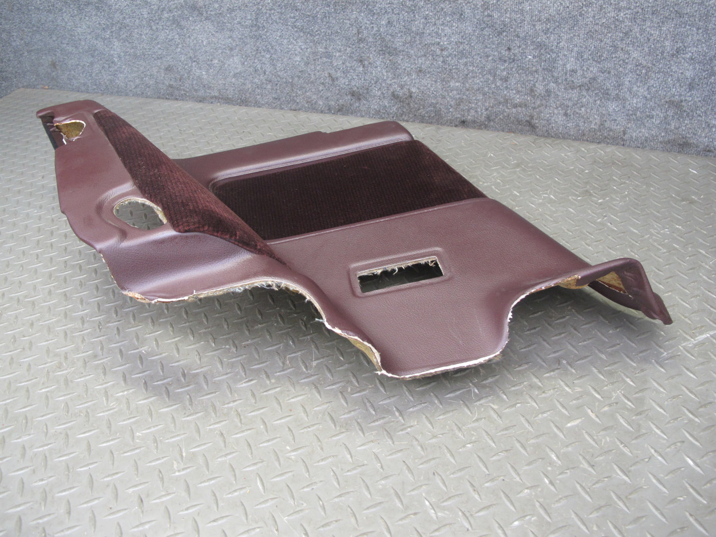 86-92 Toyota Supra MK3 Rear Quarter Interior Trim Cover Panel Set Maroon OEM