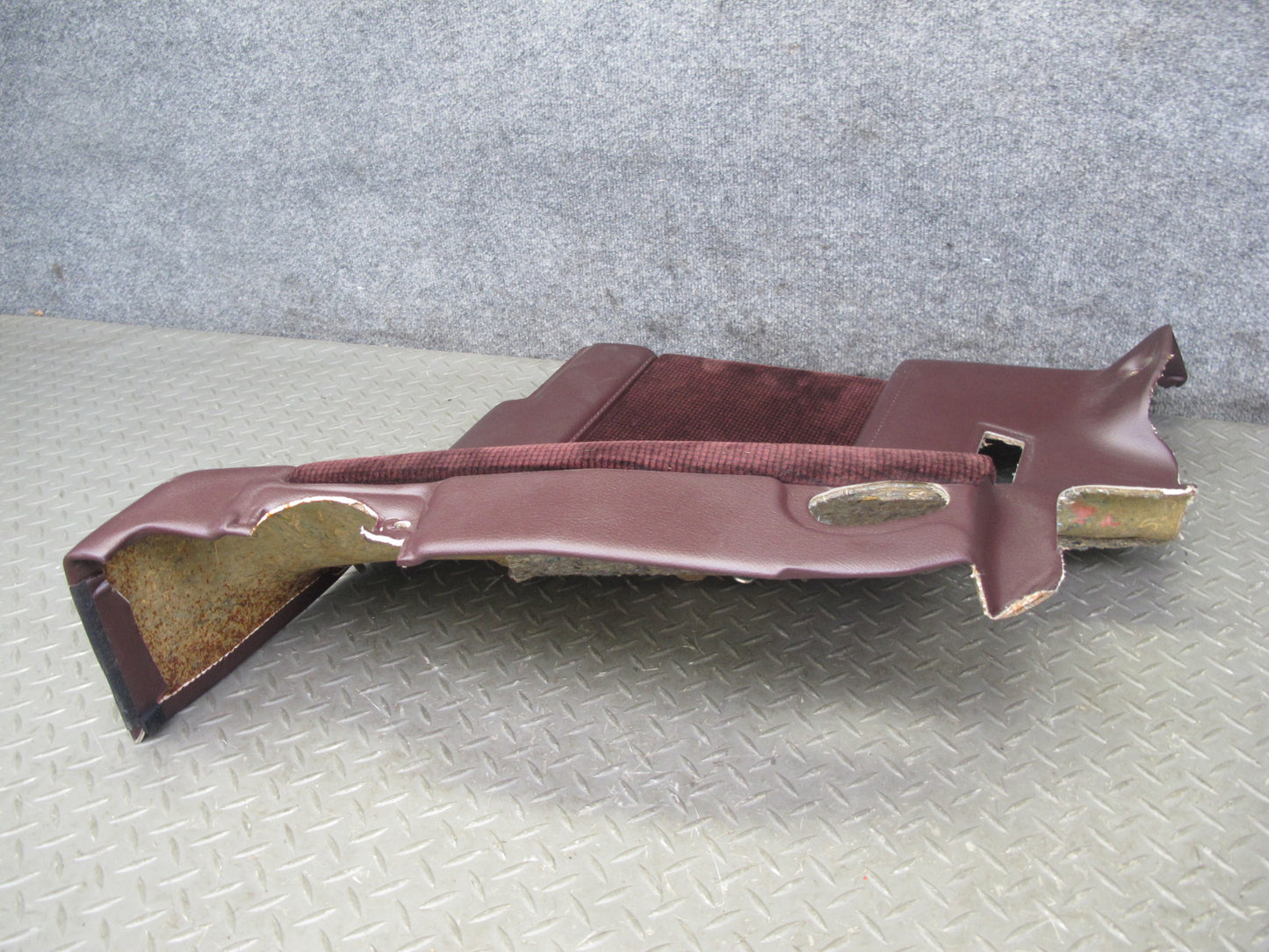 86-92 Toyota Supra MK3 Rear Quarter Interior Trim Cover Panel Set Maroon OEM