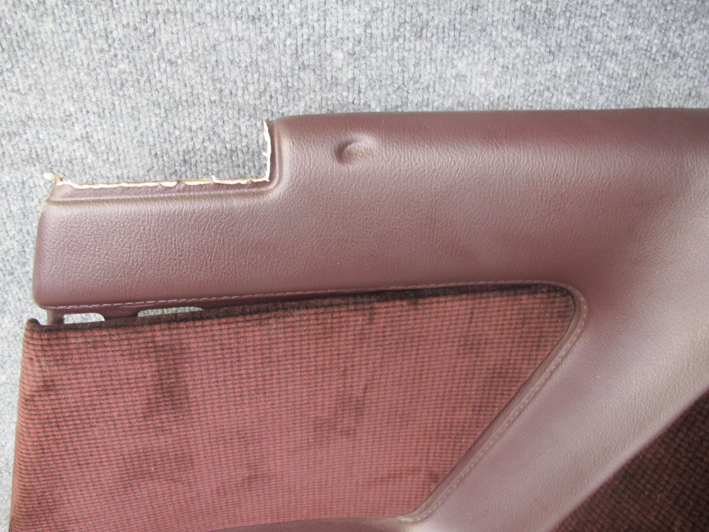 86-92 Toyota Supra MK3 Rear Quarter Interior Trim Cover Panel Set Maroon OEM