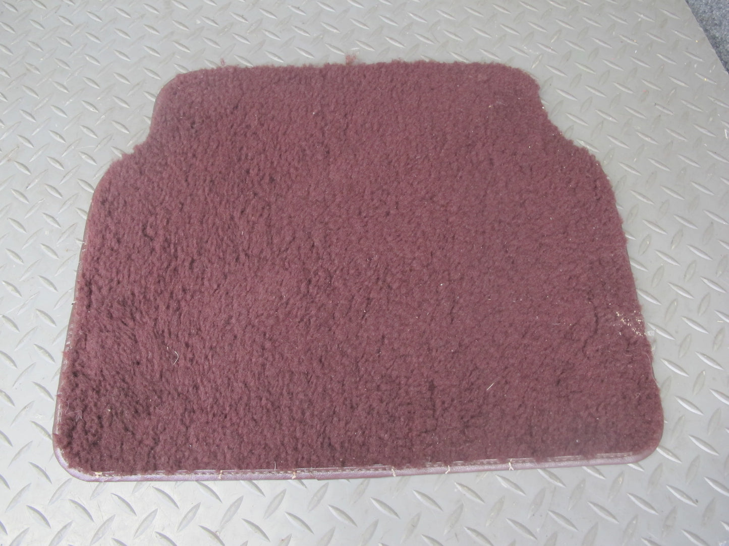 86-92 Toyota Supra MK3 Set of 2 Rear Left & Right Carpet Floor MAT Maroon OEM