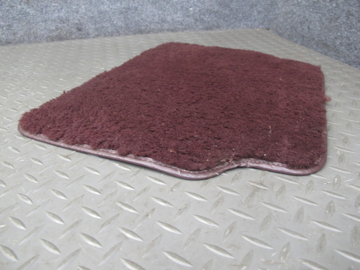 86-92 Toyota Supra MK3 Set of 2 Rear Left & Right Carpet Floor MAT Maroon OEM