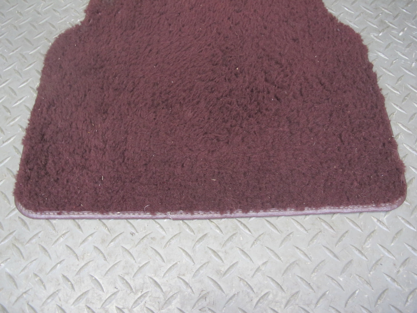 86-92 Toyota Supra MK3 Set of 2 Rear Left & Right Carpet Floor MAT Maroon OEM