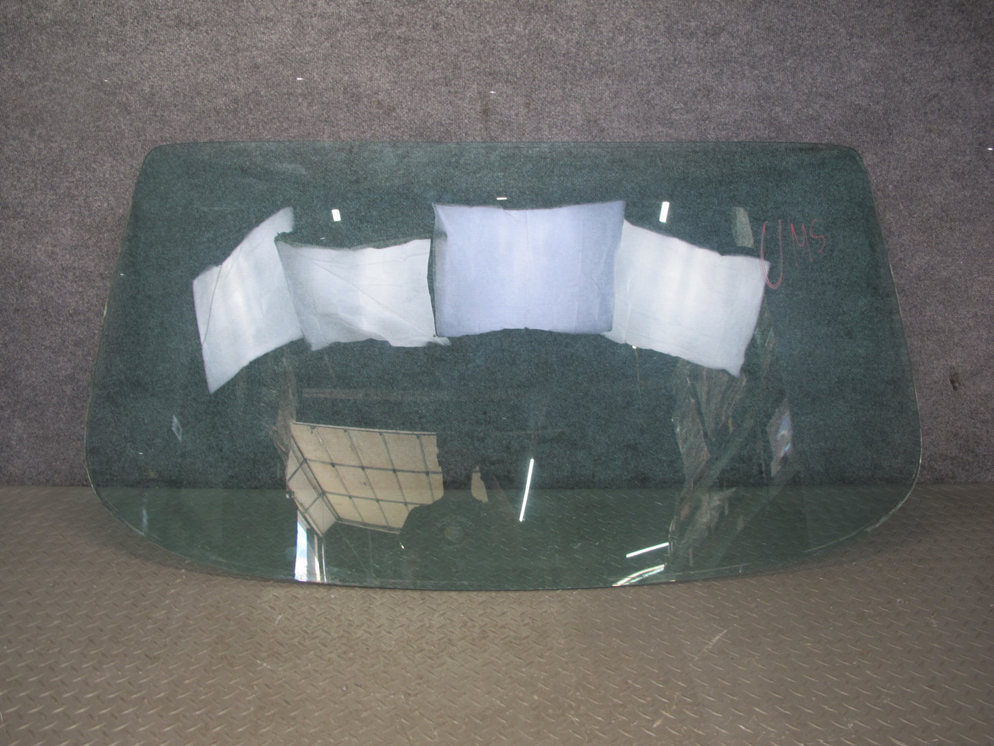 86-91 Mercedes W126 Sedan Rear Windshield Glass Window OEM