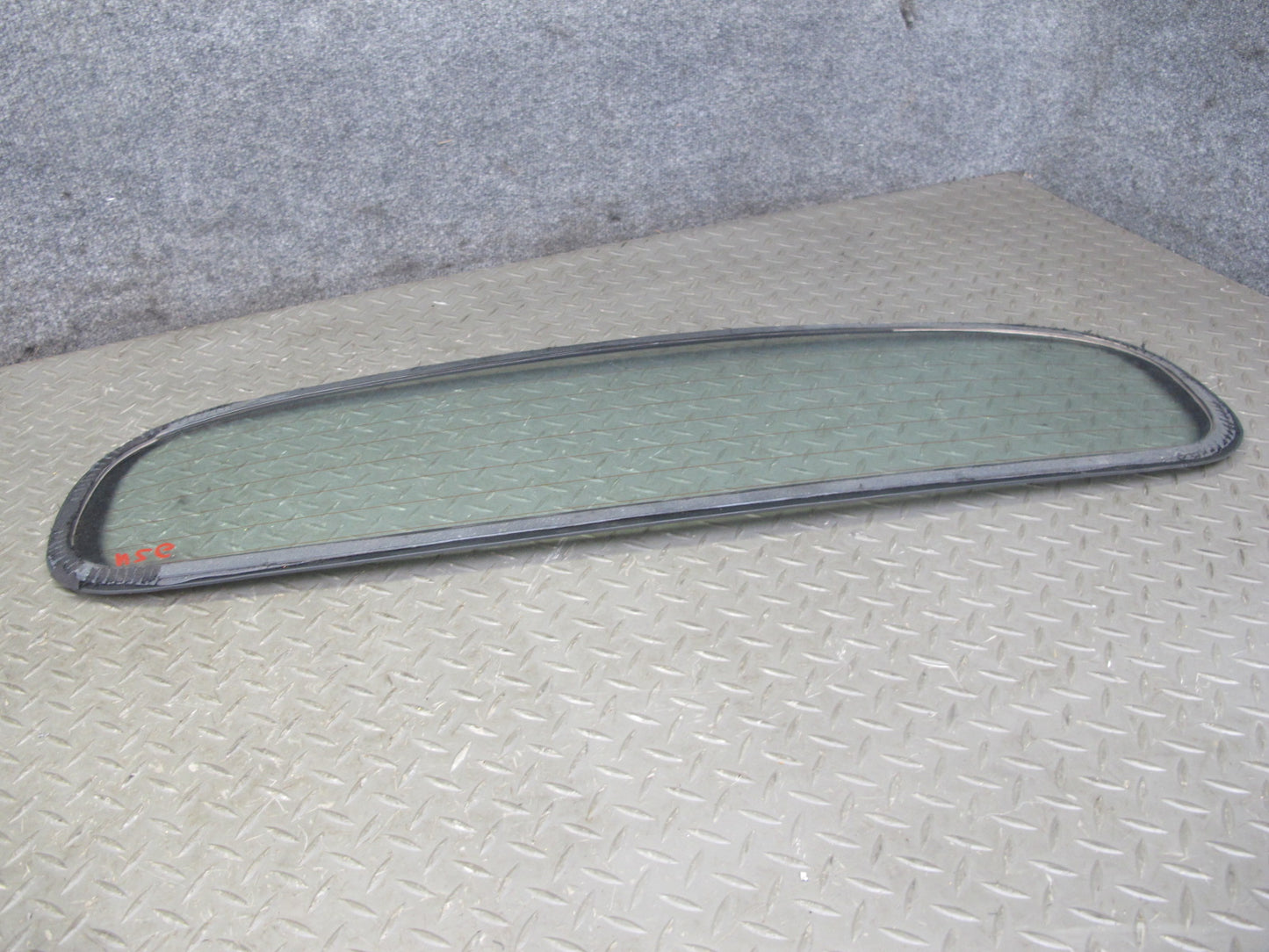 07-09 Nissan Z33 350Z Convertible Rear Back Soft TOP Heated Glass Window OEM