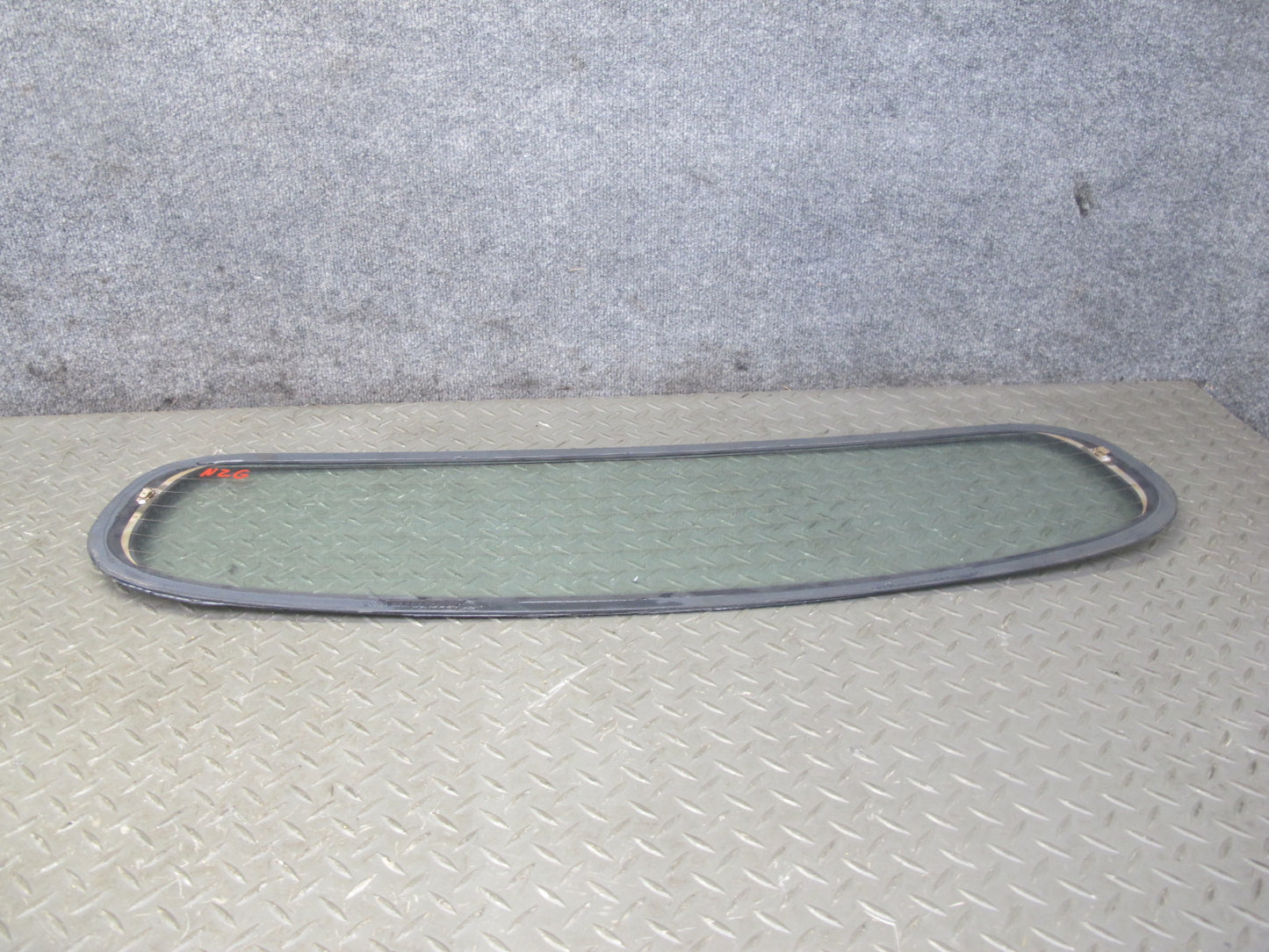 07-09 Nissan Z33 350Z Convertible Rear Back Soft TOP Heated Glass Window OEM