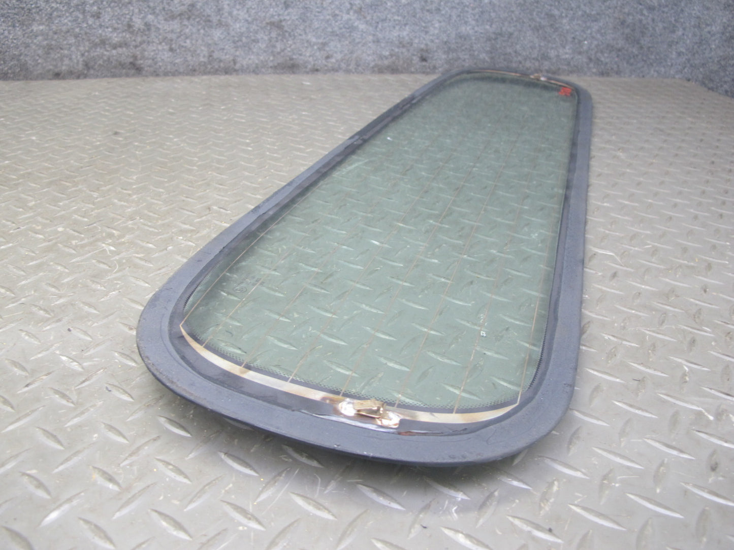 07-09 Nissan Z33 350Z Convertible Rear Back Soft TOP Heated Glass Window OEM