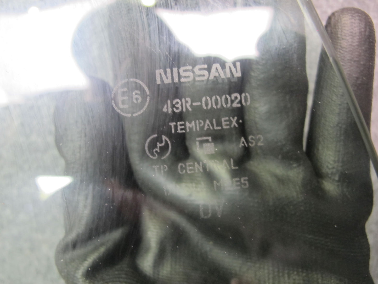04-09 Nissan 350Z Z33 Convertible Front Left Driver Door Window Glass OEM