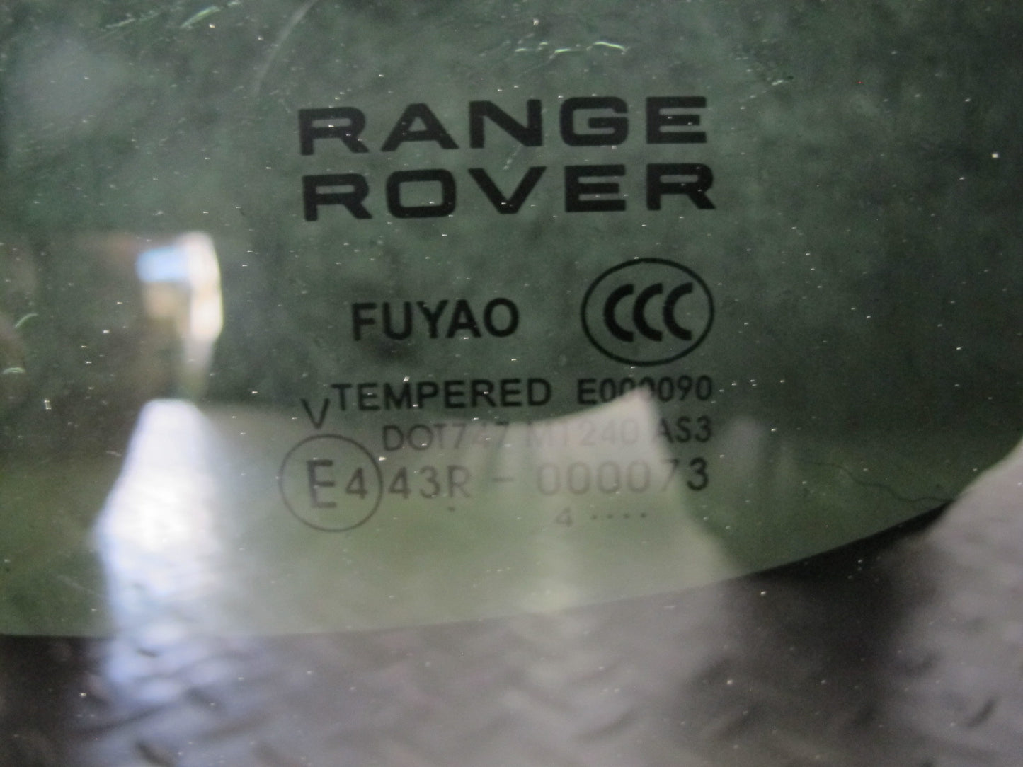 2013-2022 Land Range Rover L405 Rear Right Quarter Glass Window