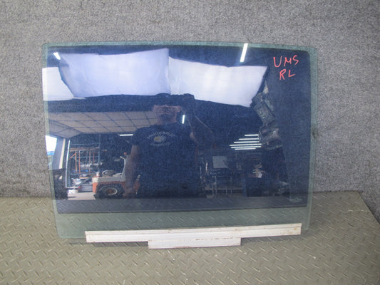 86-91 Mercedes W126 Sedan Rear Left Door Glass Window Tinted OEM