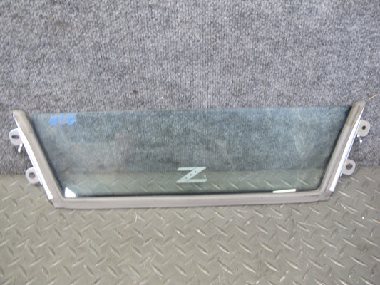 04-09 Nissan 350Z Z33 Convertible Rear Wind Deflector Glass OEM