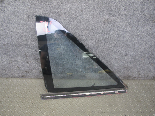 85-89 Toyota MR2 AW15 Rear Left Quarter Window Glass w Molding OEM