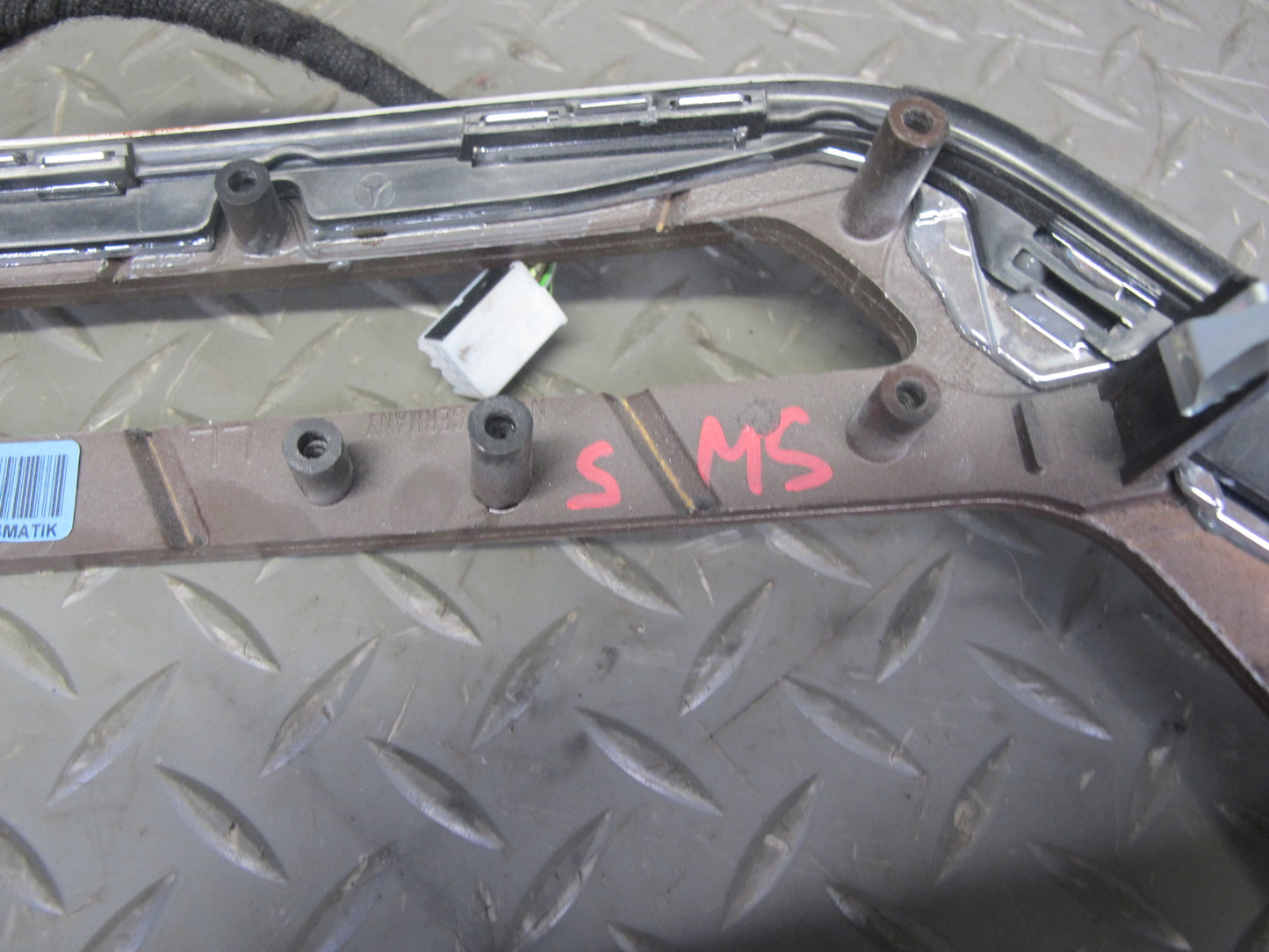 07-09 Mercedes W221 S-class Dash & Door Interior Woodgrain Molding Trim Set OEM