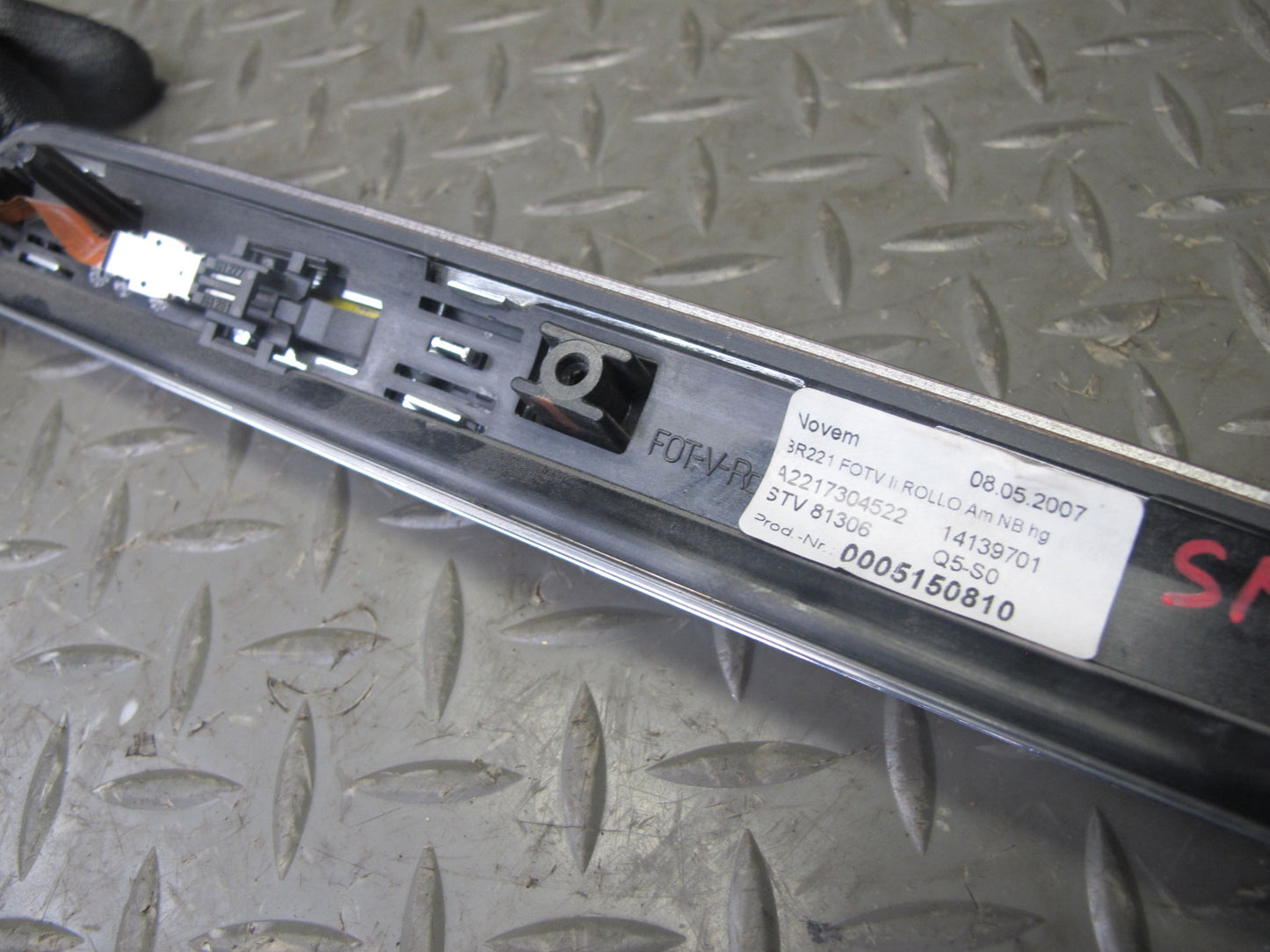 07-09 Mercedes W221 S-class Dash & Door Interior Woodgrain Molding Trim Set OEM