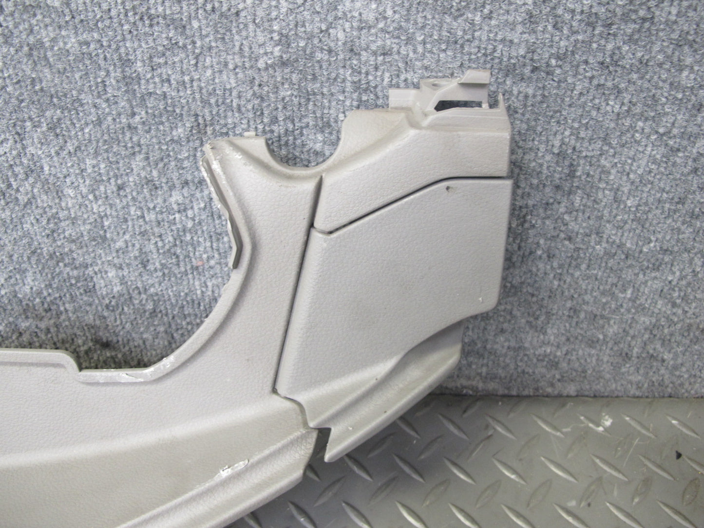 04-09 Nissan 350Z Z33 Convertible Rear Behind Seat Upper Trim Panel Gray OEM