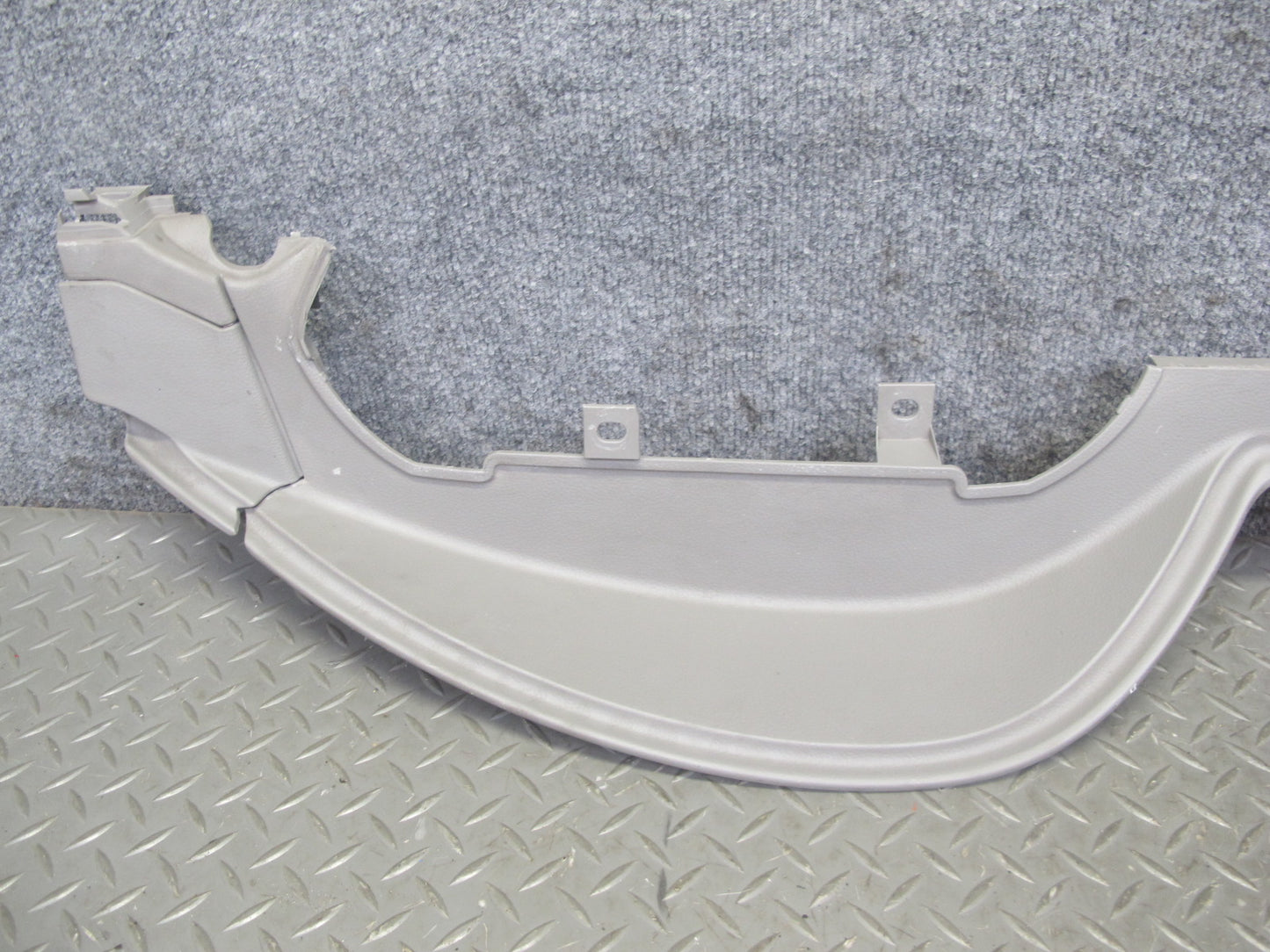 04-09 Nissan 350Z Z33 Convertible Rear Behind Seat Upper Trim Panel Gray OEM