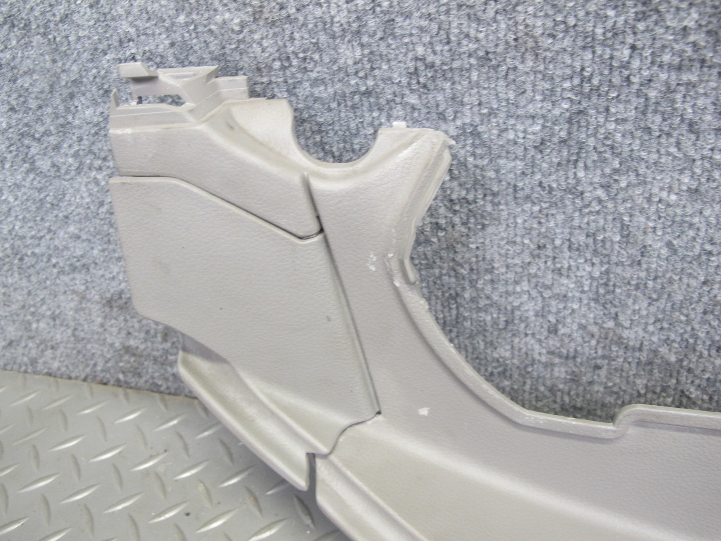04-09 Nissan 350Z Z33 Convertible Rear Behind Seat Upper Trim Panel Gray OEM
