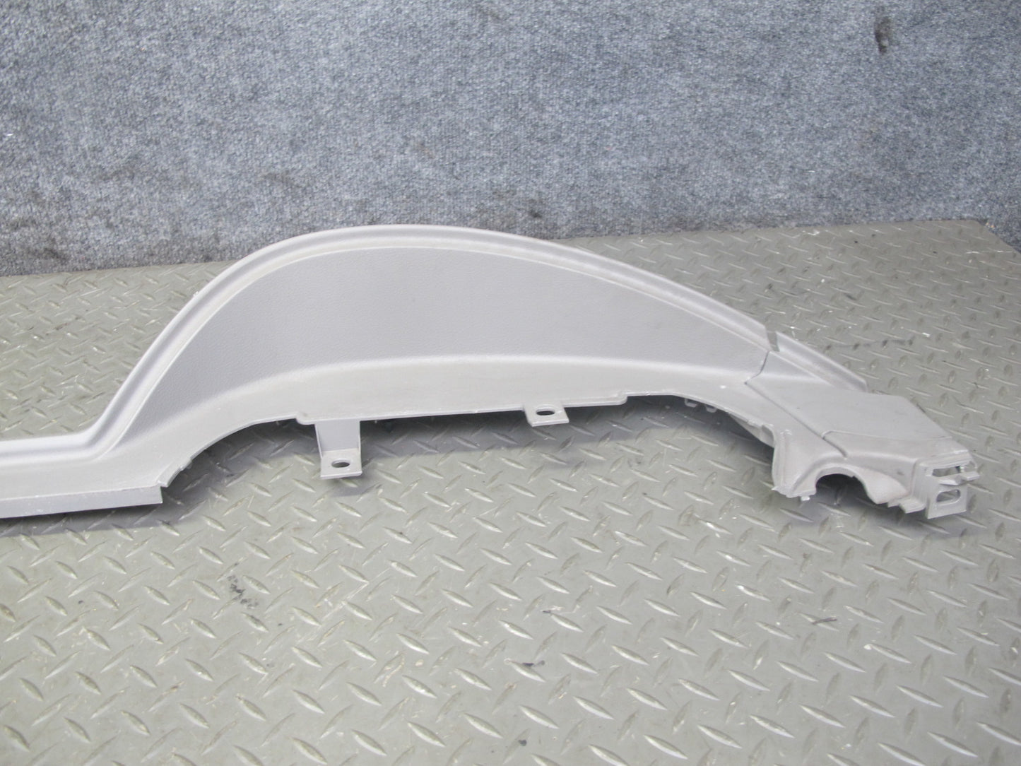 04-09 Nissan 350Z Z33 Convertible Rear Behind Seat Upper Trim Panel Gray OEM