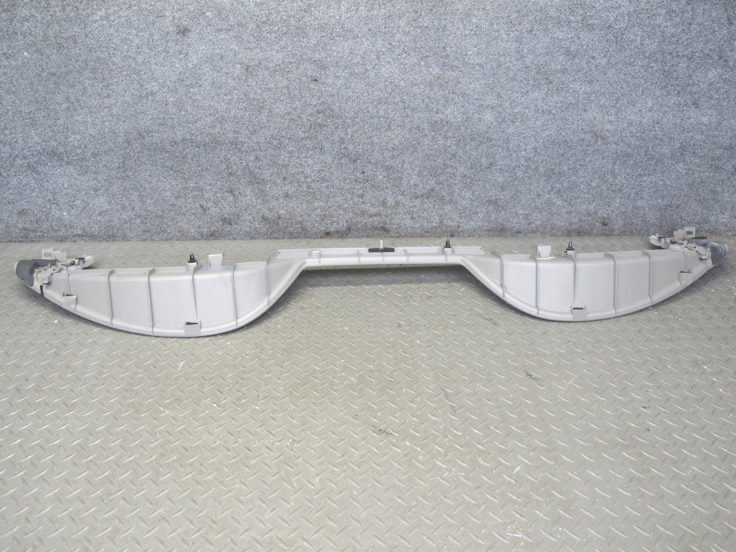 04-09 Nissan 350Z Z33 Convertible Rear Behind Seat Upper Trim Panel Gray OEM