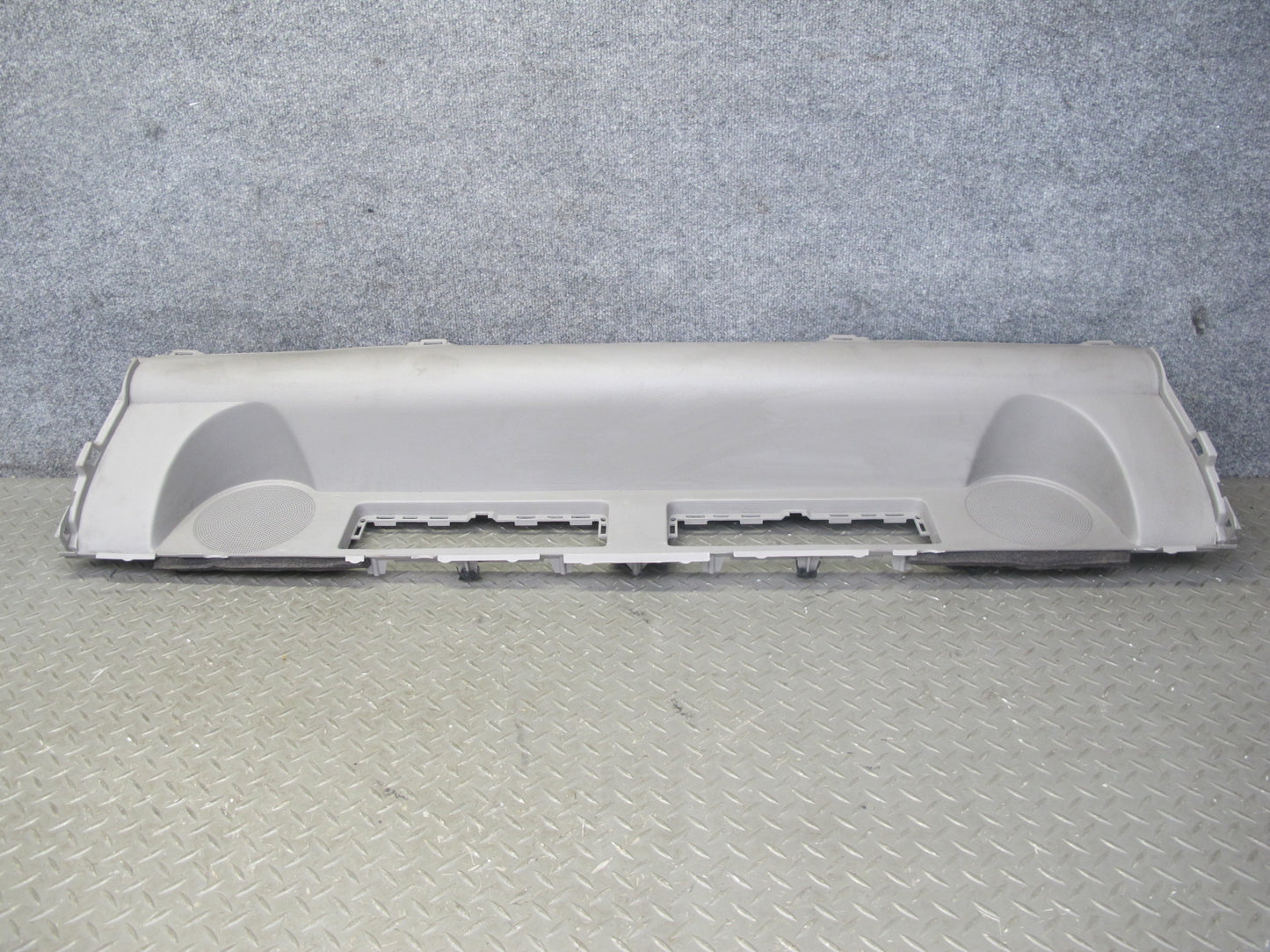 04-09 Nissan 350Z Z33 Convertible Rear Shelf Speaker Trim Cover Panel Gray OEM
