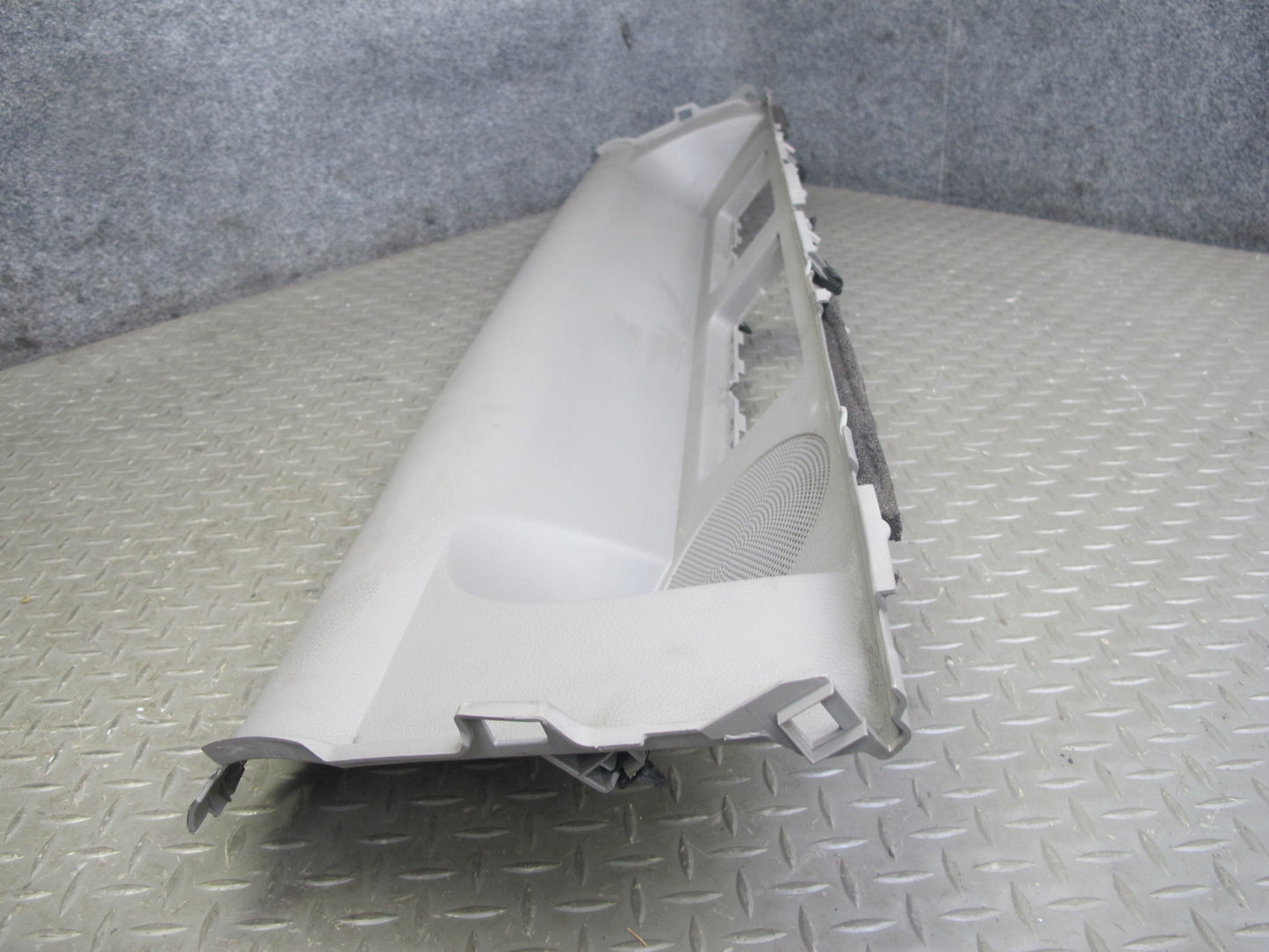 04-09 Nissan 350Z Z33 Convertible Rear Shelf Speaker Trim Cover Panel Gray OEM