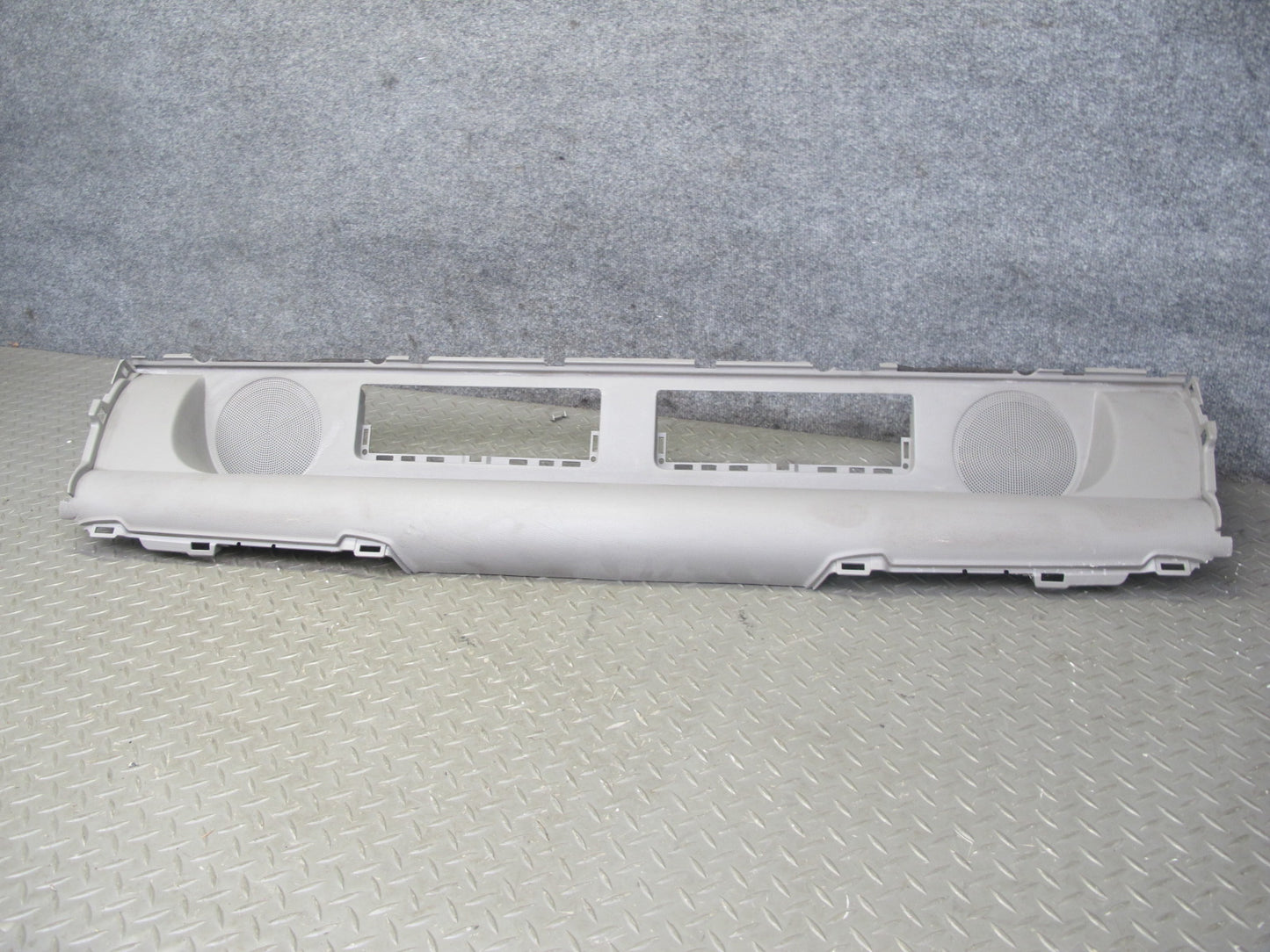 04-09 Nissan 350Z Z33 Convertible Rear Shelf Speaker Trim Cover Panel Gray OEM