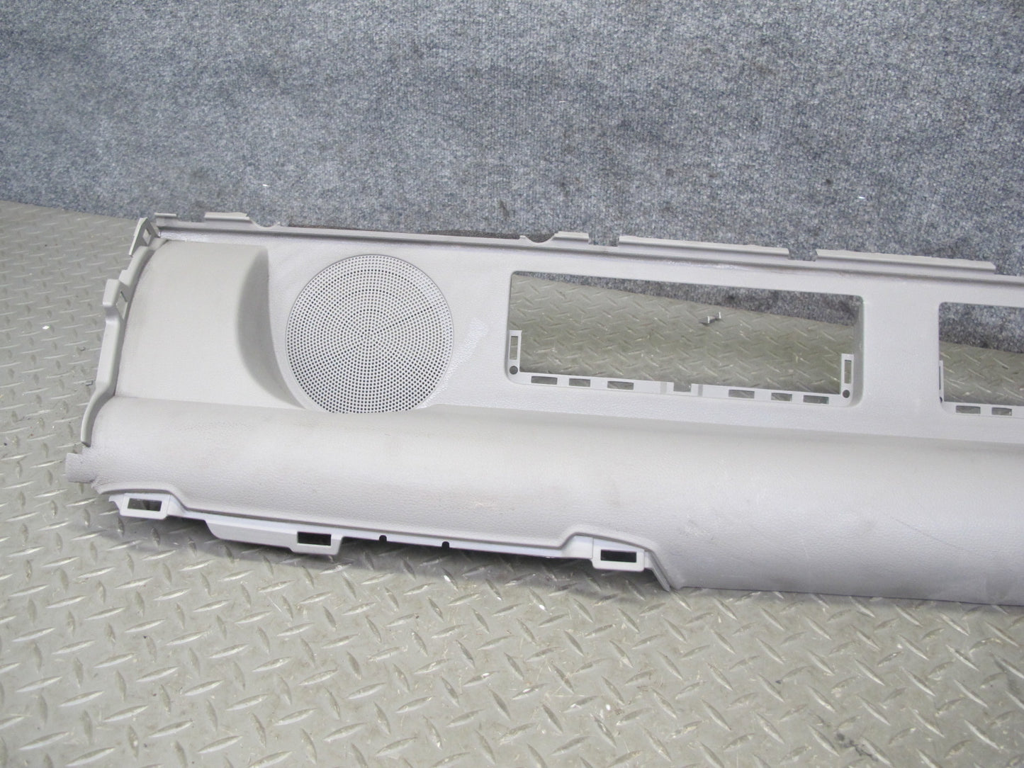 04-09 Nissan 350Z Z33 Convertible Rear Shelf Speaker Trim Cover Panel Gray OEM