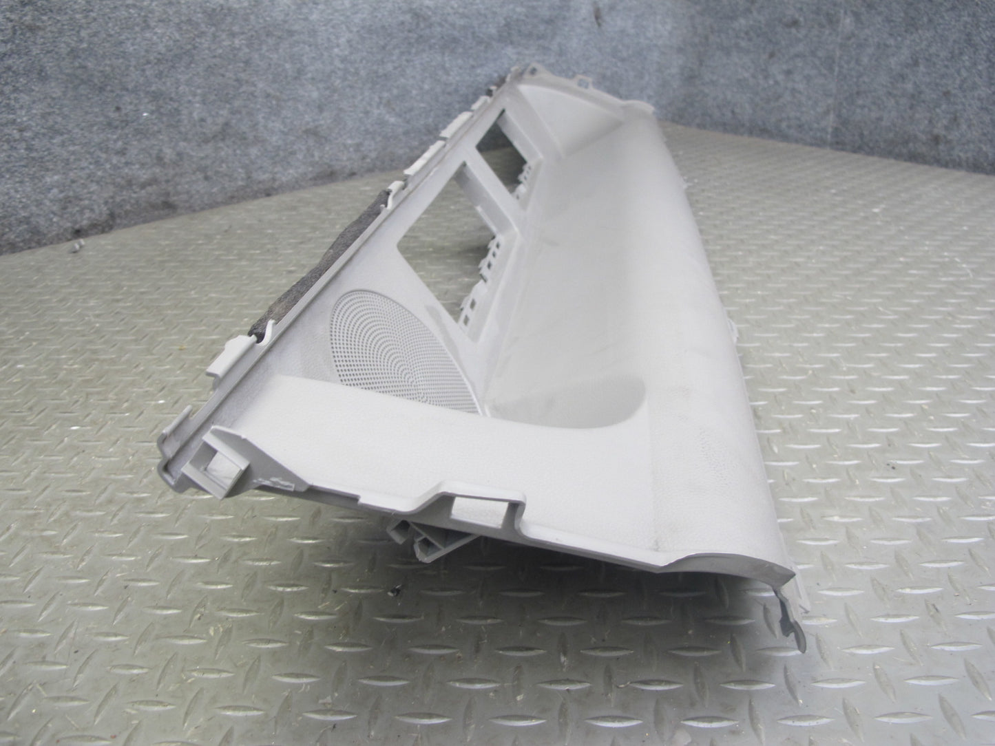 04-09 Nissan 350Z Z33 Convertible Rear Shelf Speaker Trim Cover Panel Gray OEM