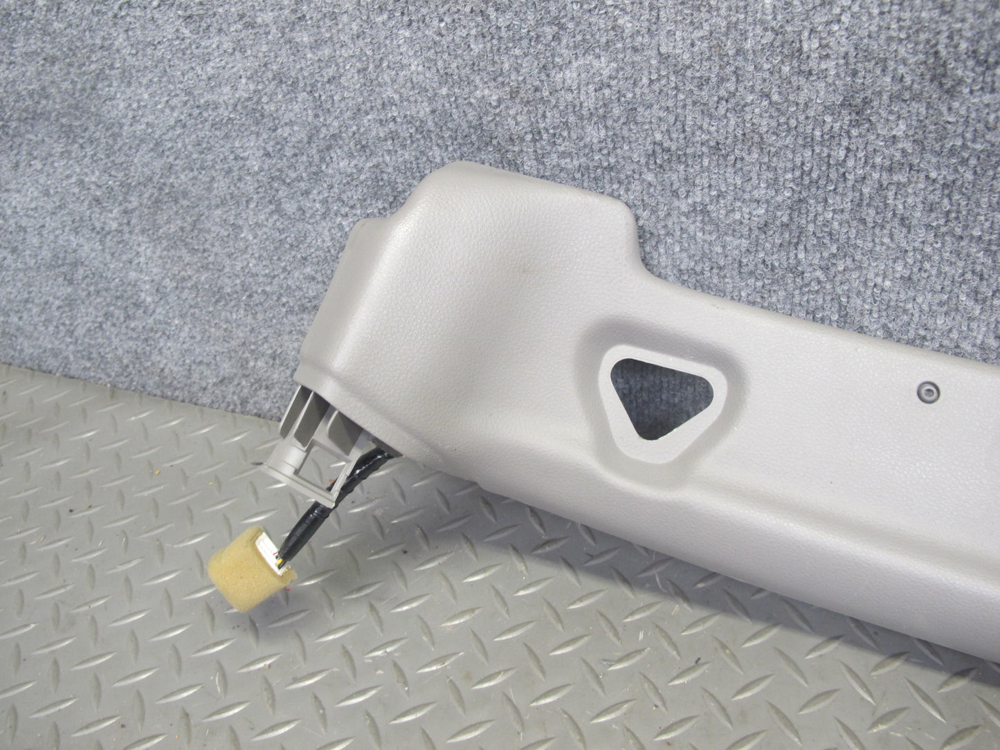 04-07 Nissan 350Z Z33 Convertible Front Upper Headliner Trim Cover Gray OEM