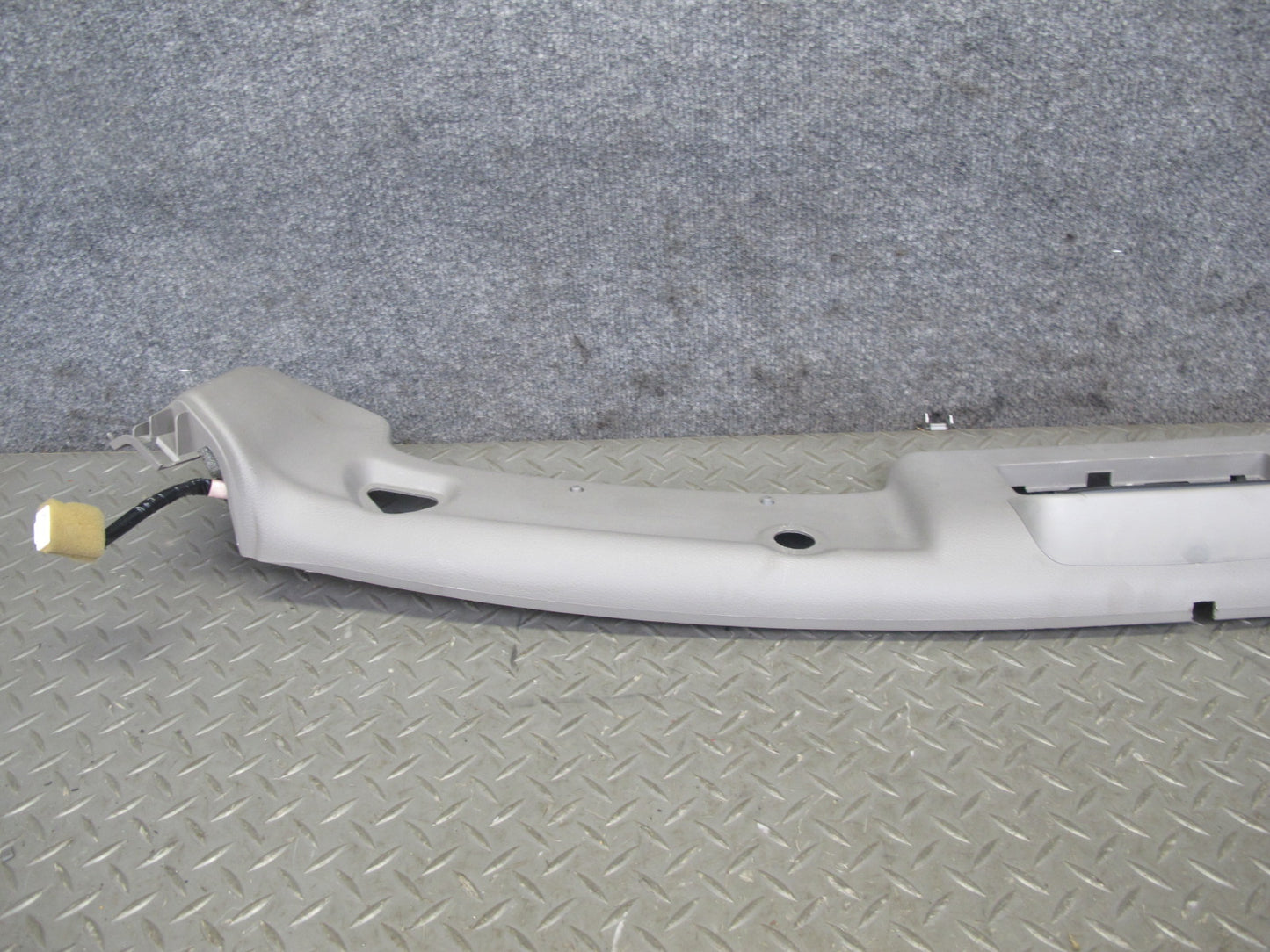 04-07 Nissan 350Z Z33 Convertible Front Upper Headliner Trim Cover Gray OEM