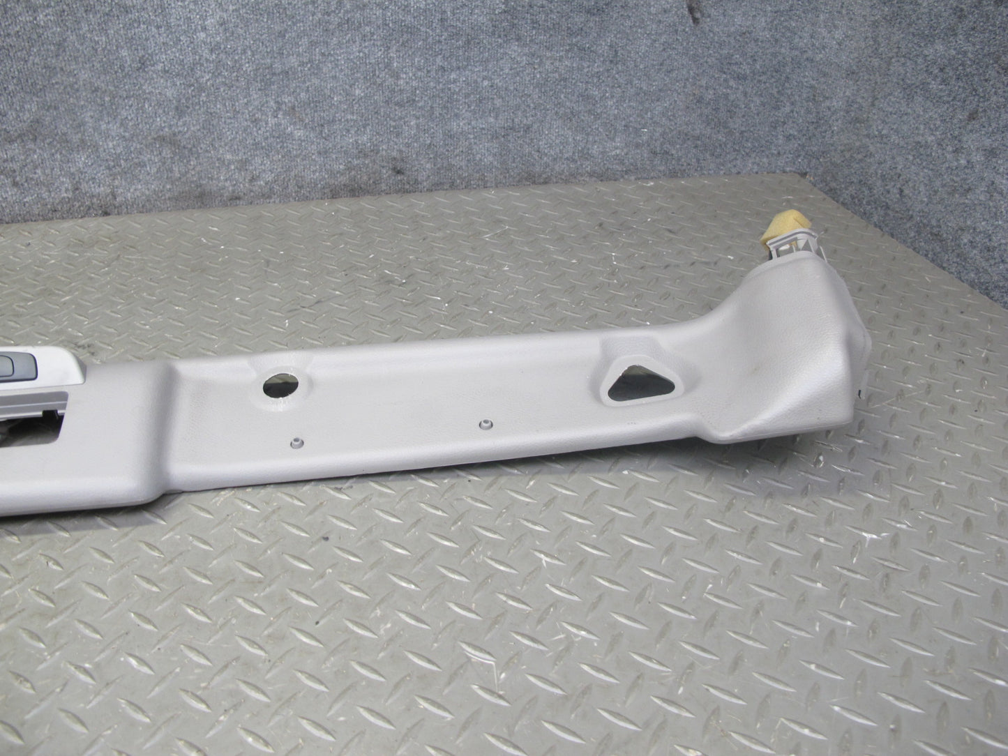 04-07 Nissan 350Z Z33 Convertible Front Upper Headliner Trim Cover Gray OEM
