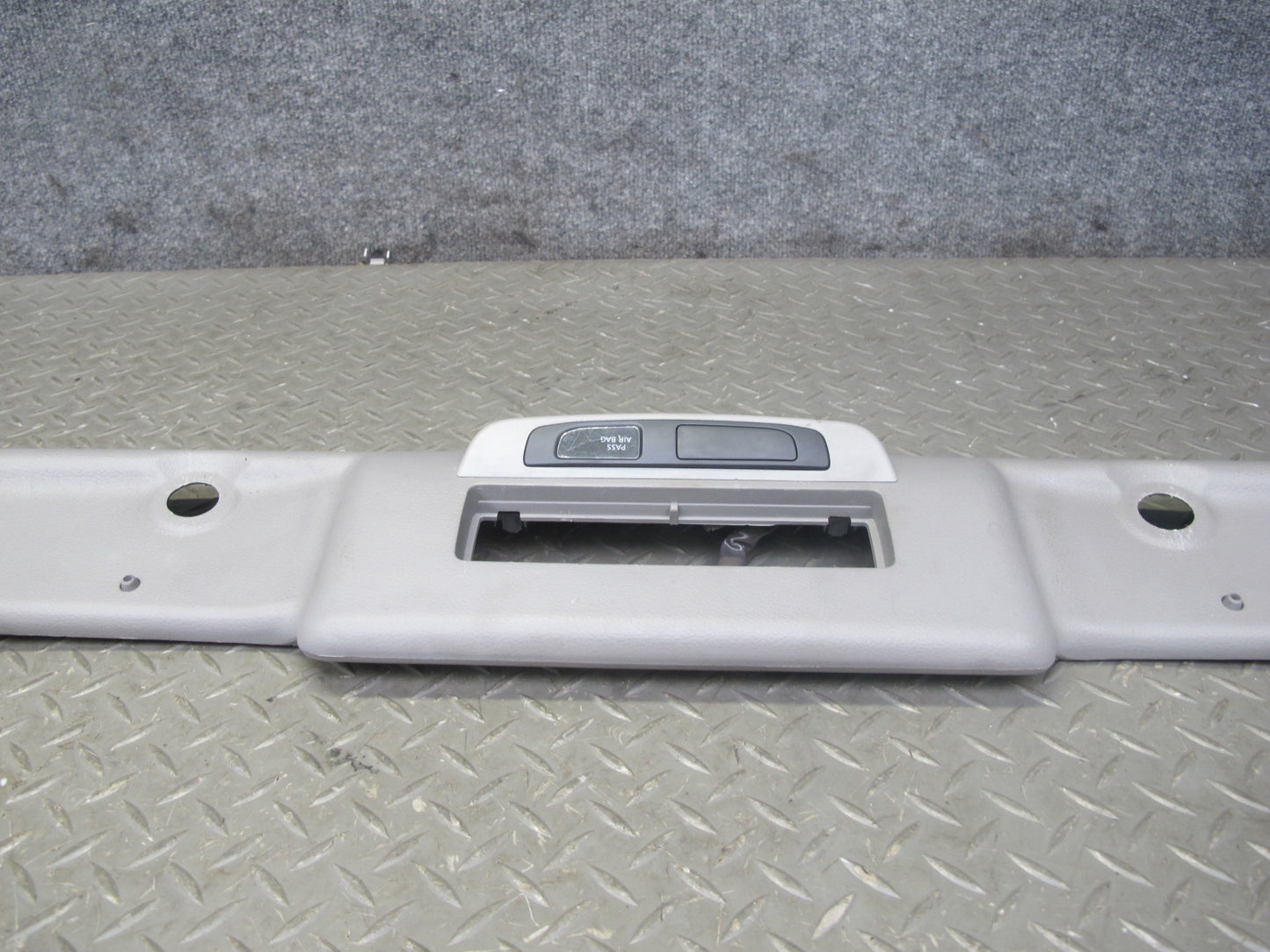 04-07 Nissan 350Z Z33 Convertible Front Upper Headliner Trim Cover Gray OEM