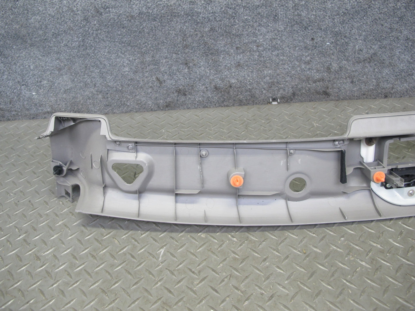 04-07 Nissan 350Z Z33 Convertible Front Upper Headliner Trim Cover Gray OEM