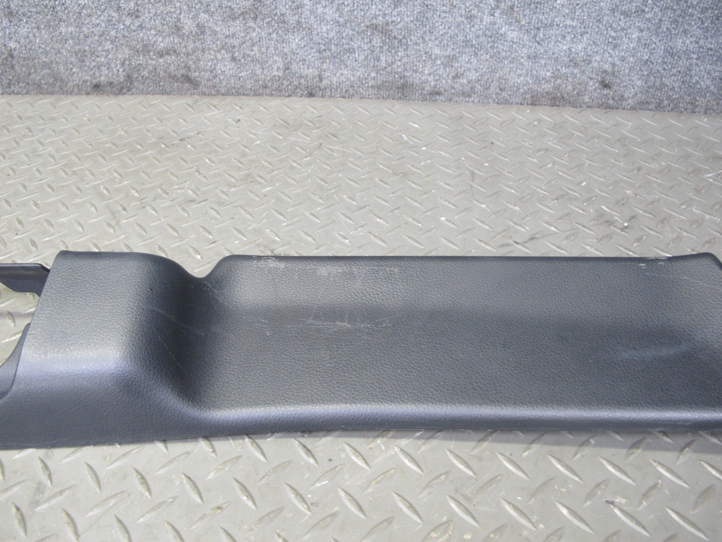 04-09 Nissan 350Z Z33 Convertible Front TOP Roof BOW Latch Trim Panel Black OEM