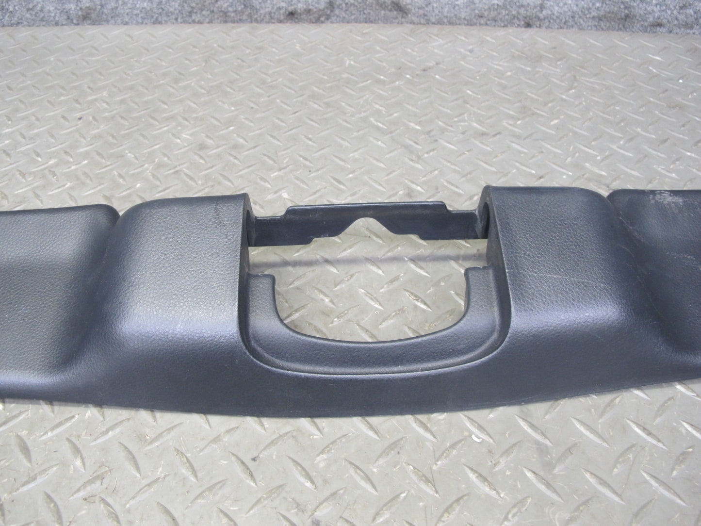 04-09 Nissan 350Z Z33 Convertible Front TOP Roof BOW Latch Trim Panel Black OEM