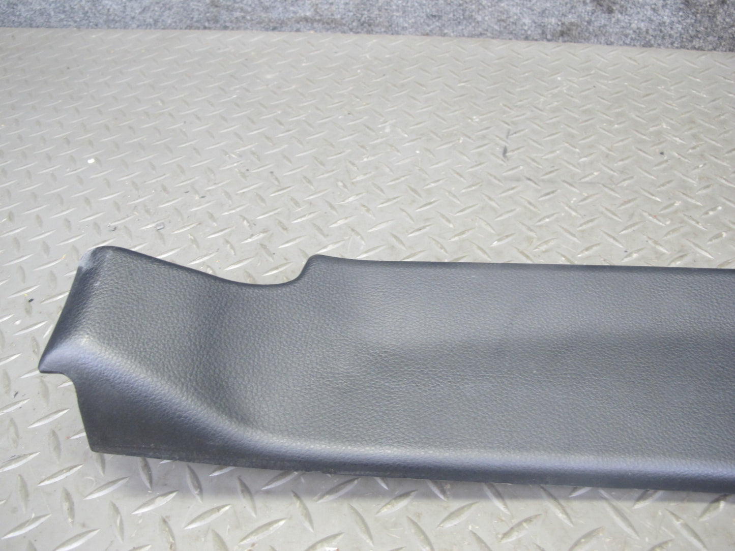 04-09 Nissan 350Z Z33 Convertible Front TOP Roof BOW Latch Trim Panel Black OEM