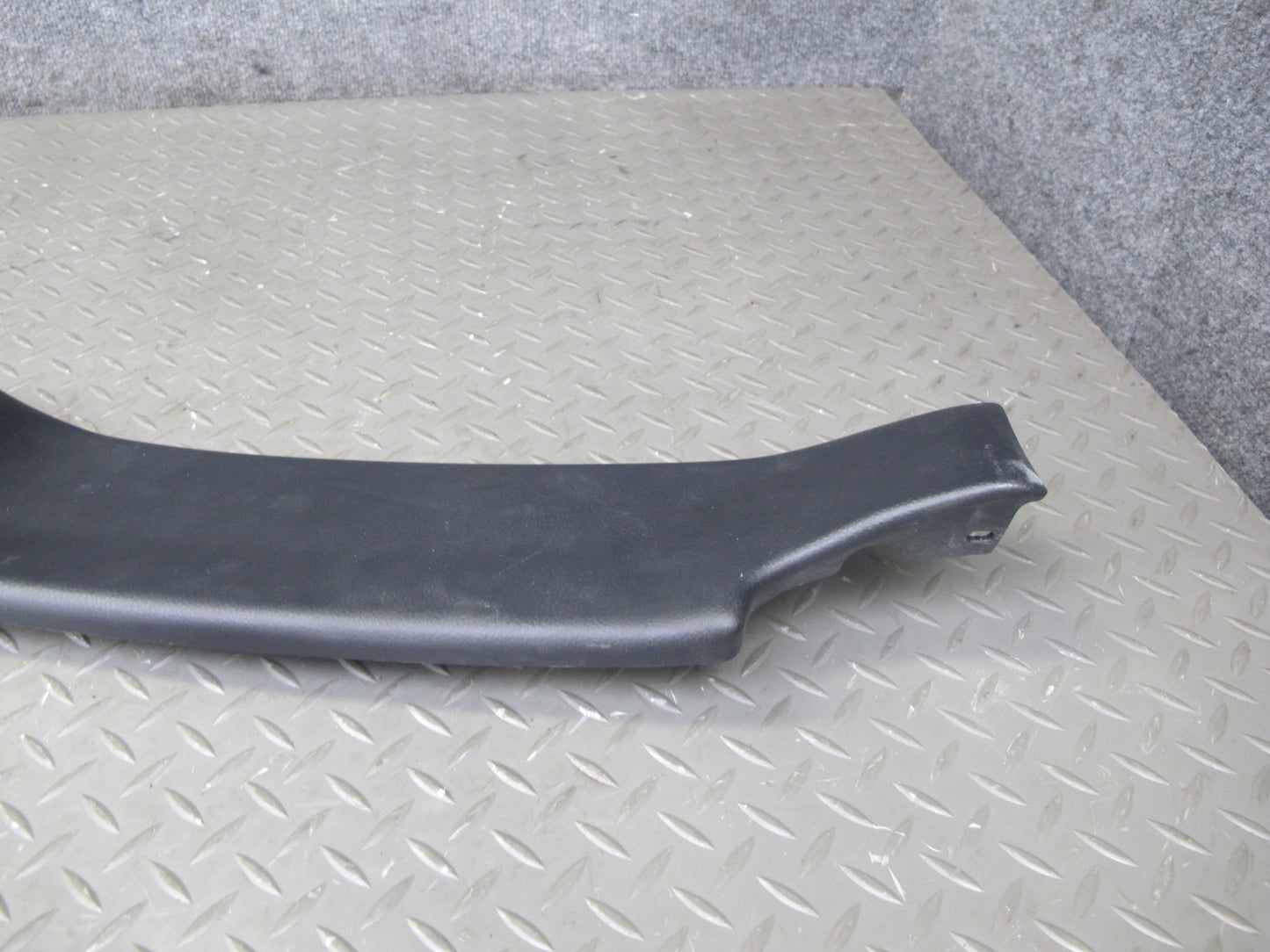 04-09 Nissan 350Z Z33 Convertible Front TOP Roof BOW Latch Trim Panel Black OEM