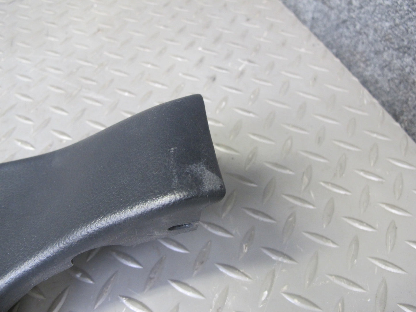 04-09 Nissan 350Z Z33 Convertible Front TOP Roof BOW Latch Trim Panel Black OEM