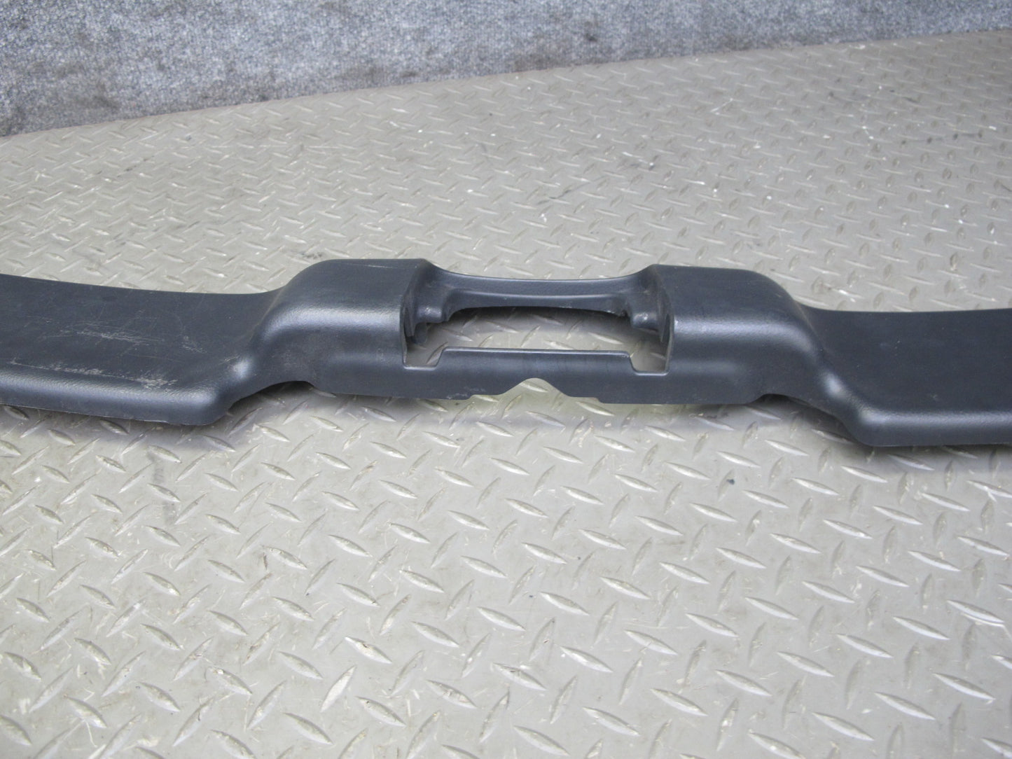 04-09 Nissan 350Z Z33 Convertible Front TOP Roof BOW Latch Trim Panel Black OEM