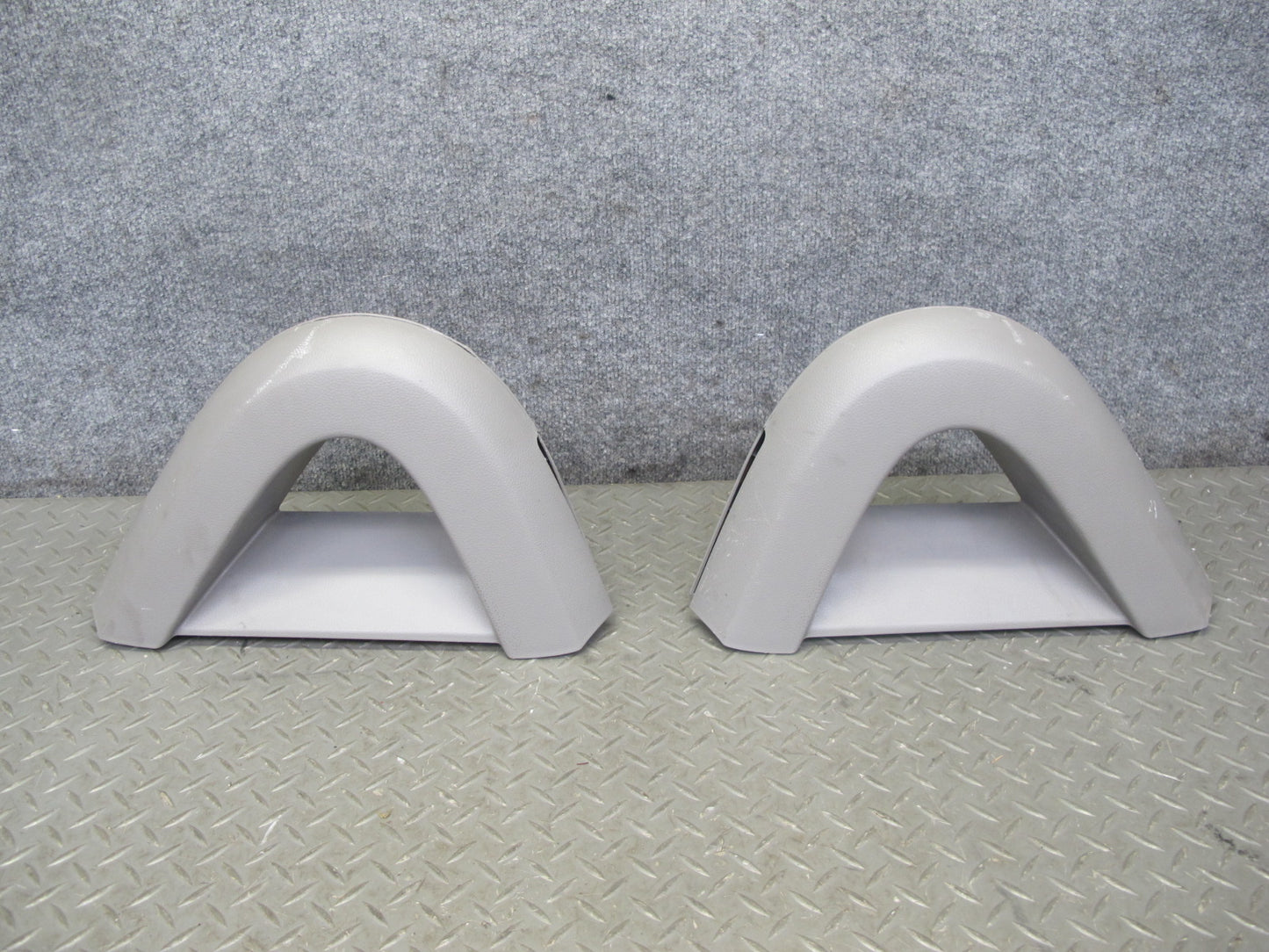 04-09 Nissan 350Z Z33 Convertible Rear Left & Right Roll Bar Cover Grayset OEM