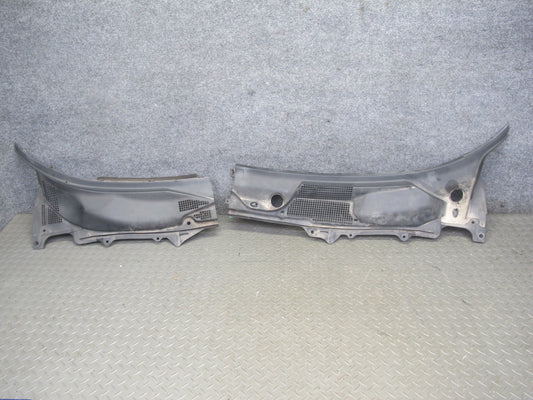 07-09 Nissan 350Z Z33 Convertible Front Windshield Cowl Trim Cover Panel Set OEM