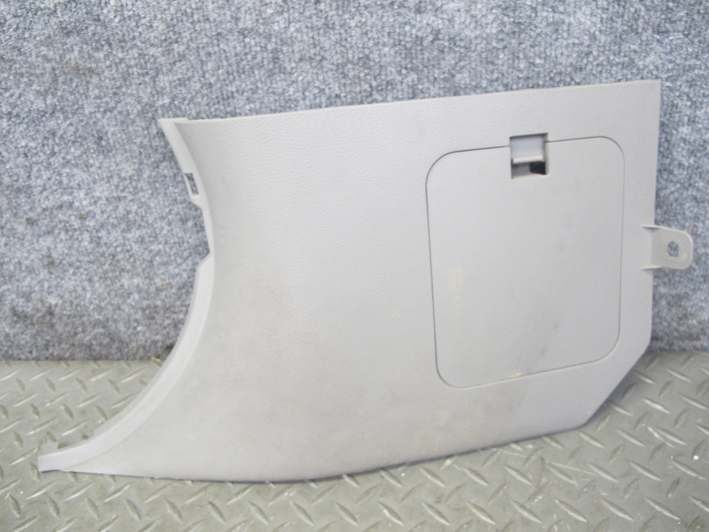 03-09 Nissan 350Z Z33 Set of 2 Front Left & Right Kick Trim Cover Gray OEM