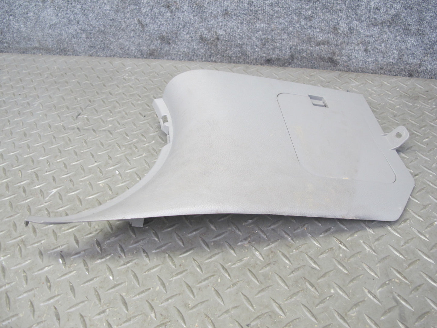 03-09 Nissan 350Z Z33 Set of 2 Front Left & Right Kick Trim Cover Gray OEM