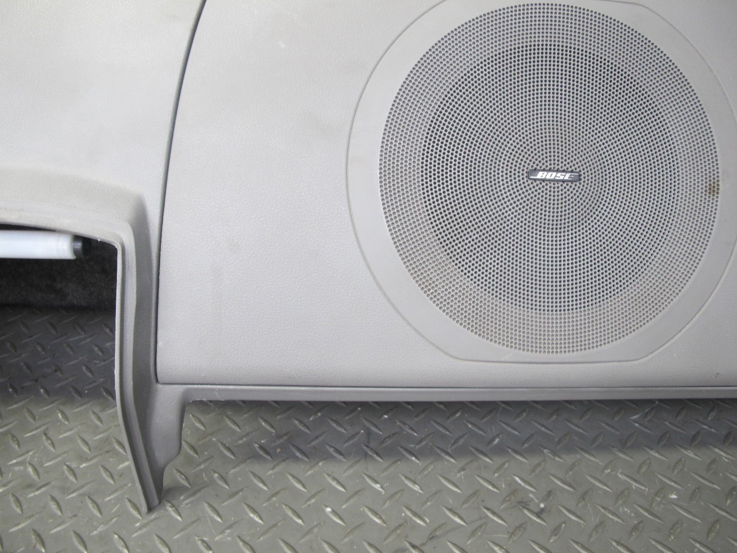 04-09 Nissan 350Z Z33 Conv Rear Behind Seat Luggage Storage Trim Cover Gray OEM