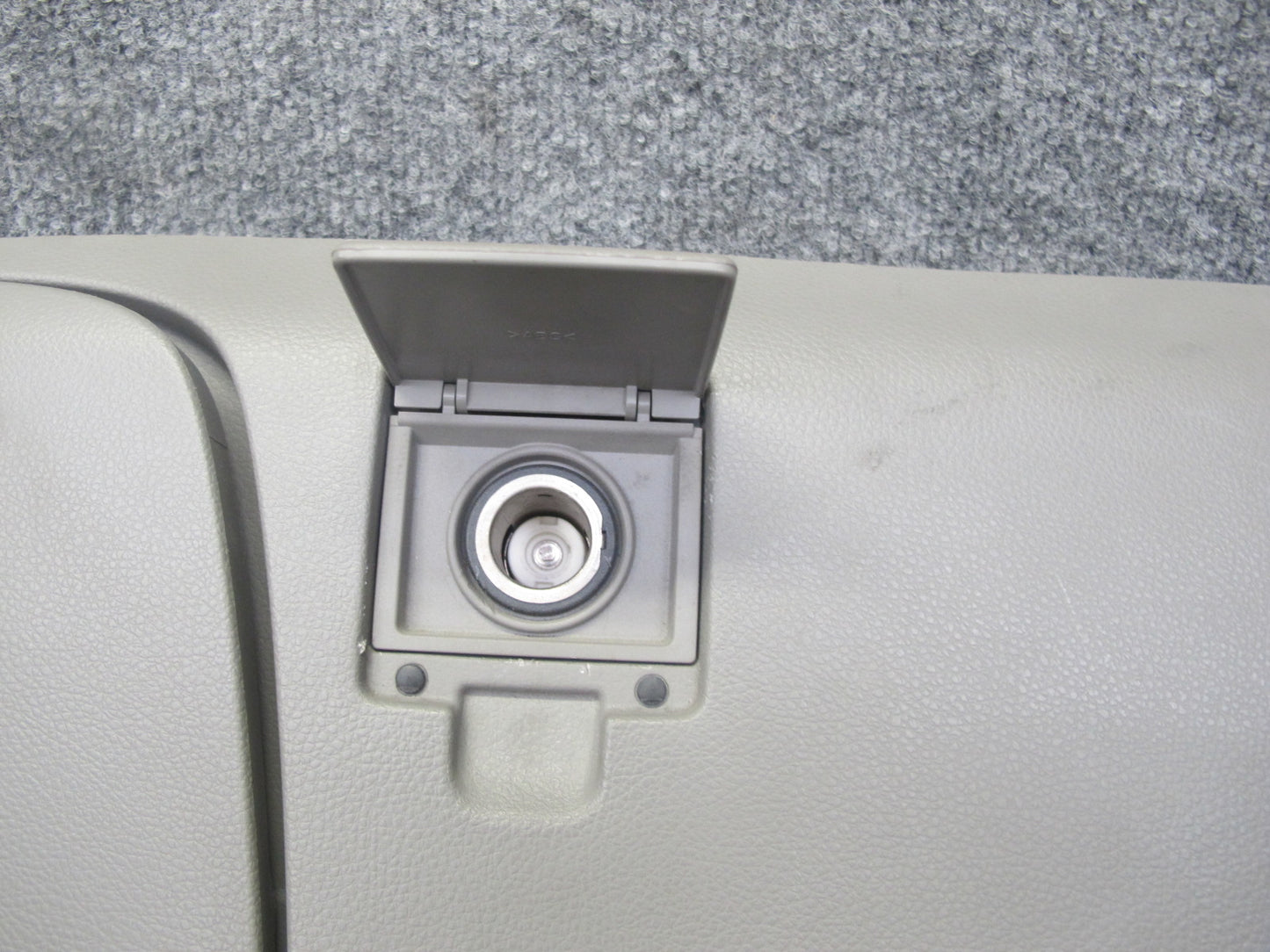 04-09 Nissan 350Z Z33 Conv Rear Behind Seat Luggage Storage Trim Cover Gray OEM