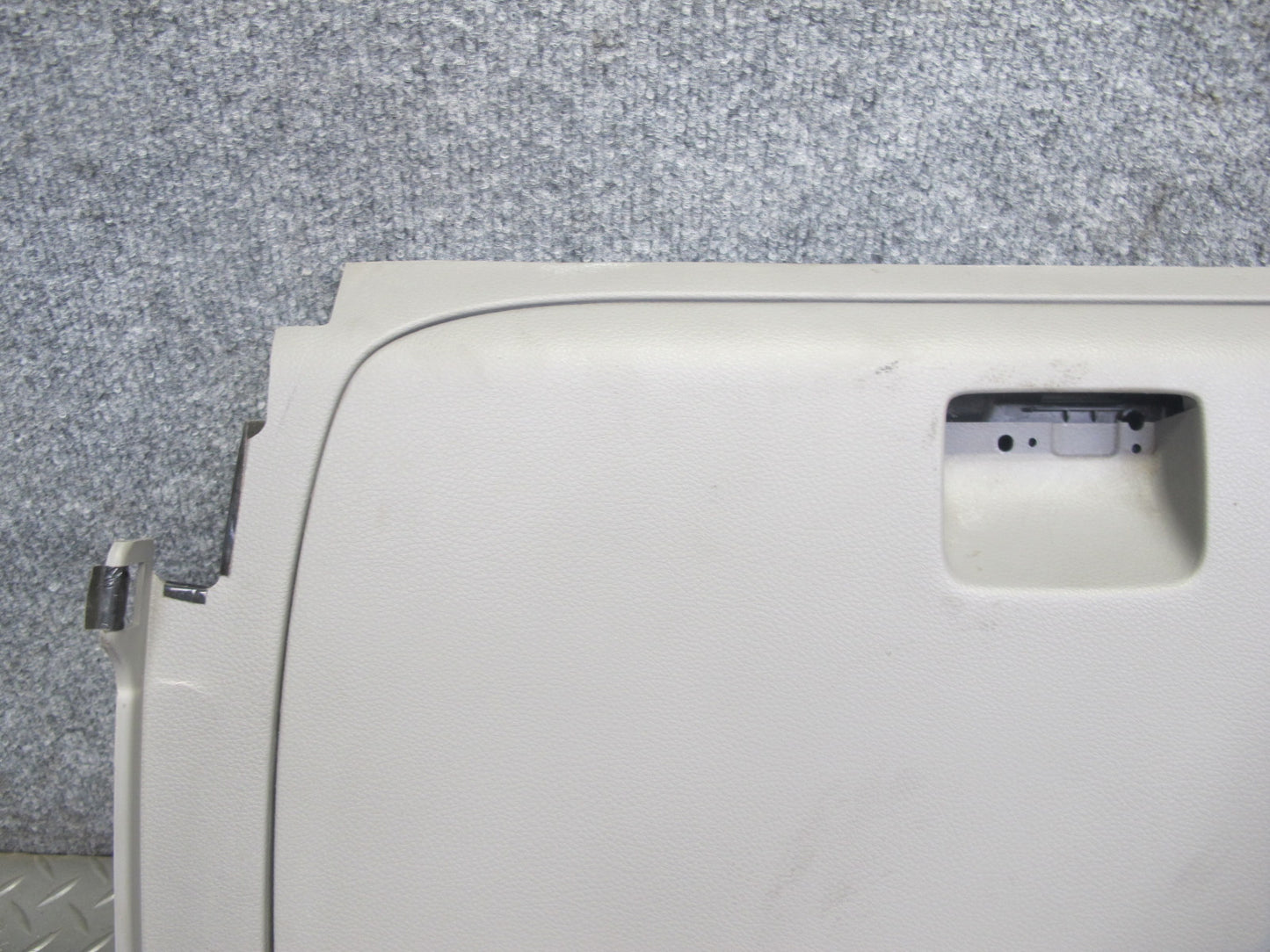 04-09 Nissan 350Z Z33 Conv Rear Behind Seat Luggage Storage Trim Cover Gray OEM