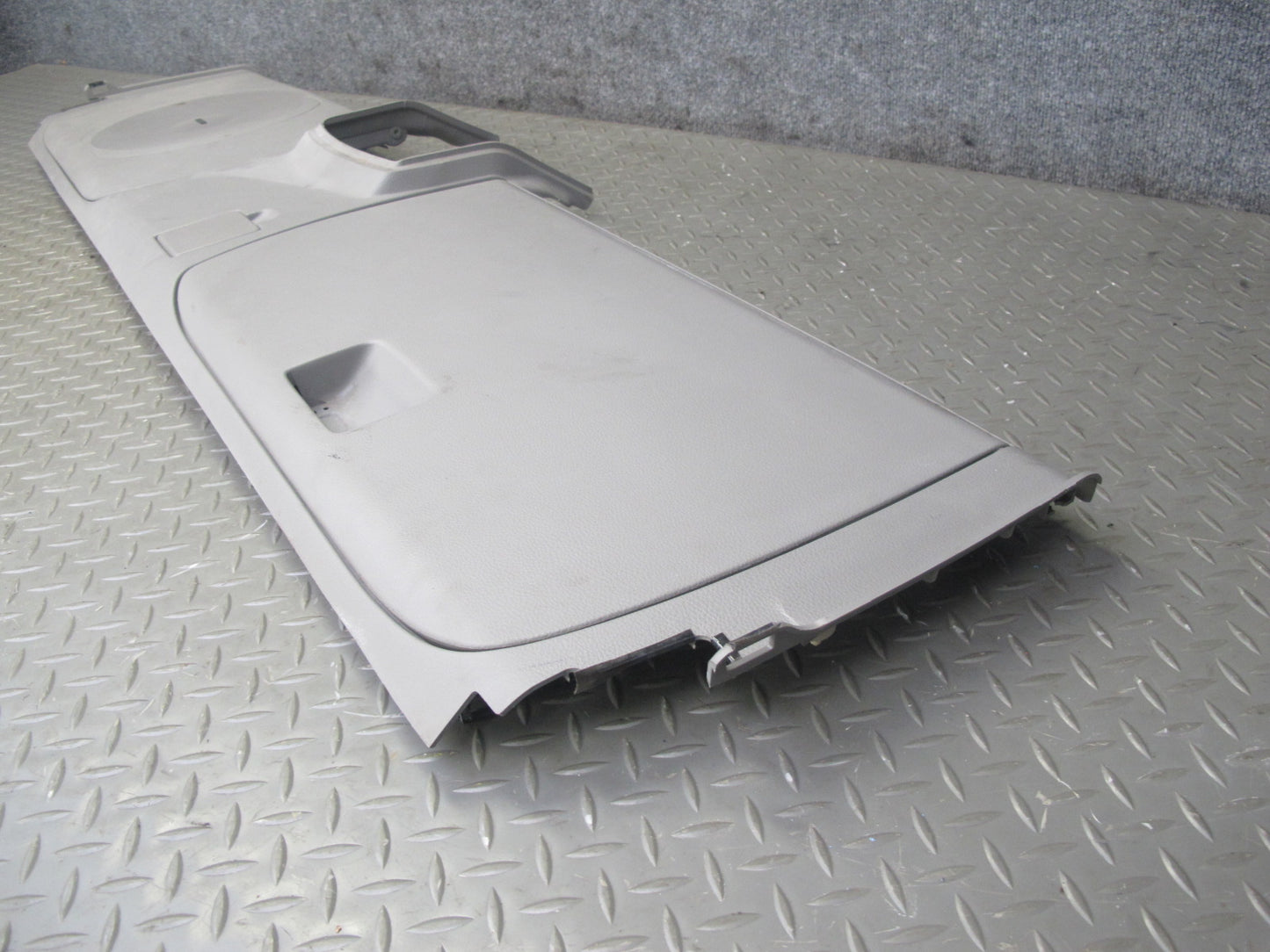 04-09 Nissan 350Z Z33 Conv Rear Behind Seat Luggage Storage Trim Cover Gray OEM