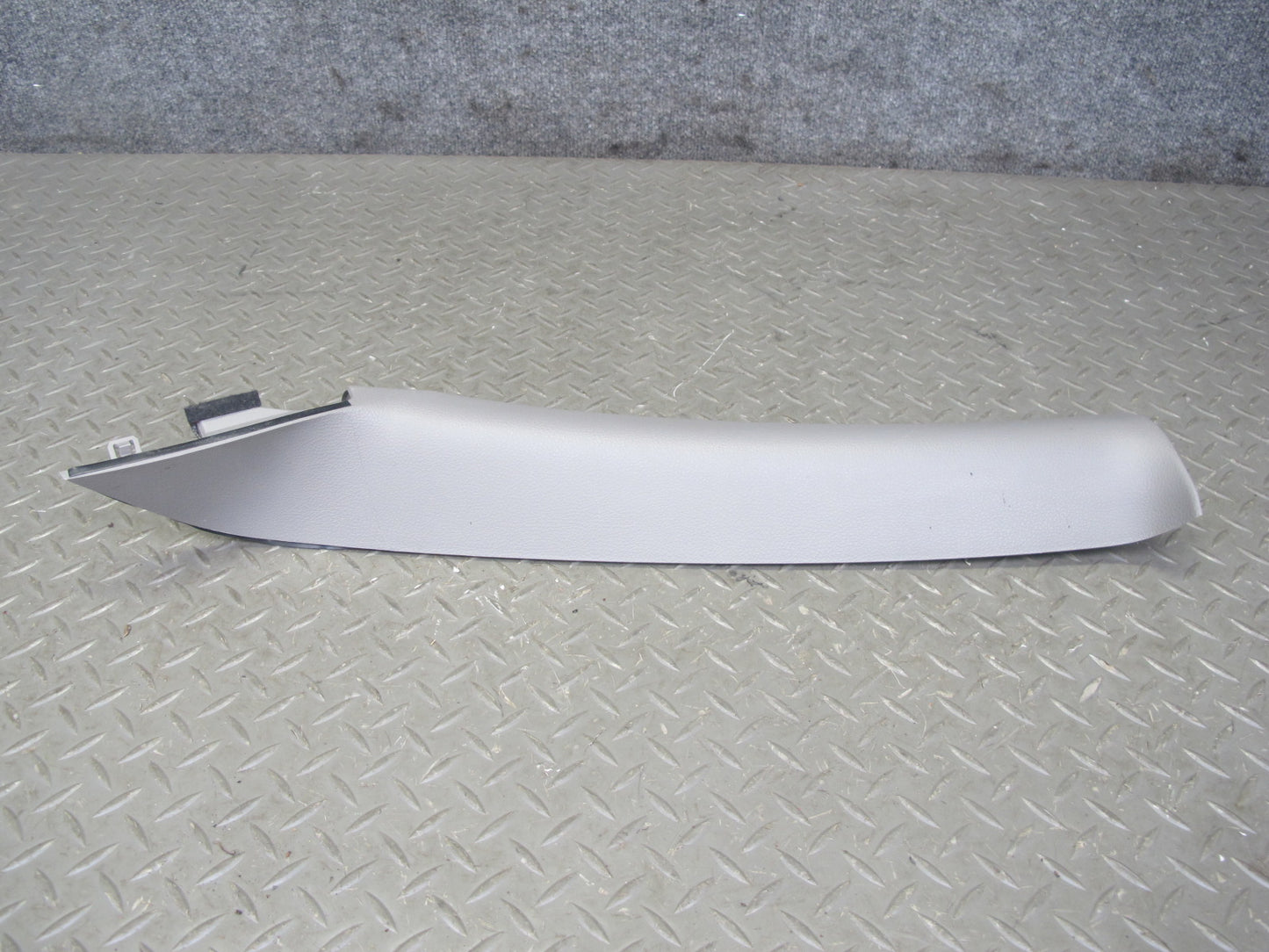 04-08 Nissan 350Z Convert Left & Right Interior A Pillar Trim Cover Gray Set OEM